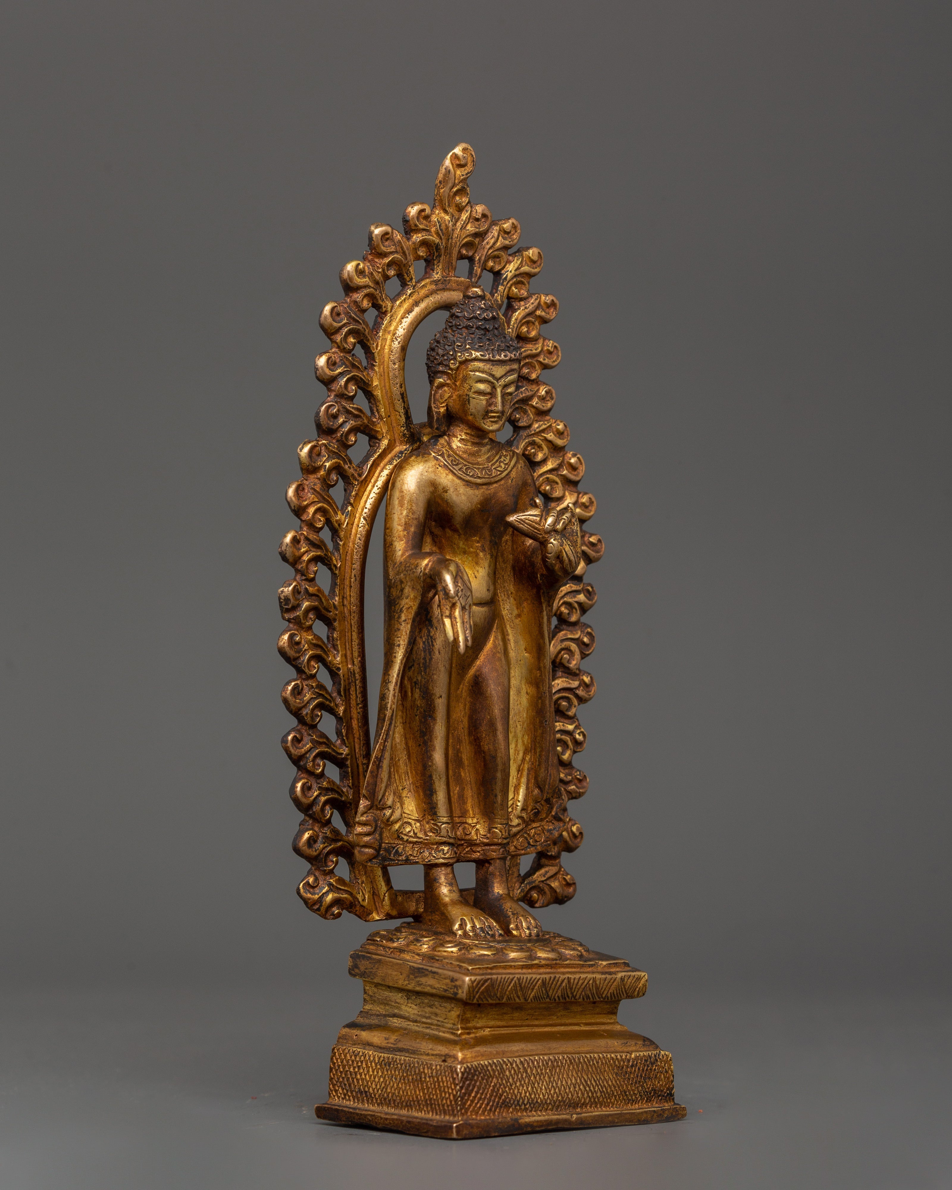 Dipankara Enlightened Deity Statue | Buddha of Light and Wisdom