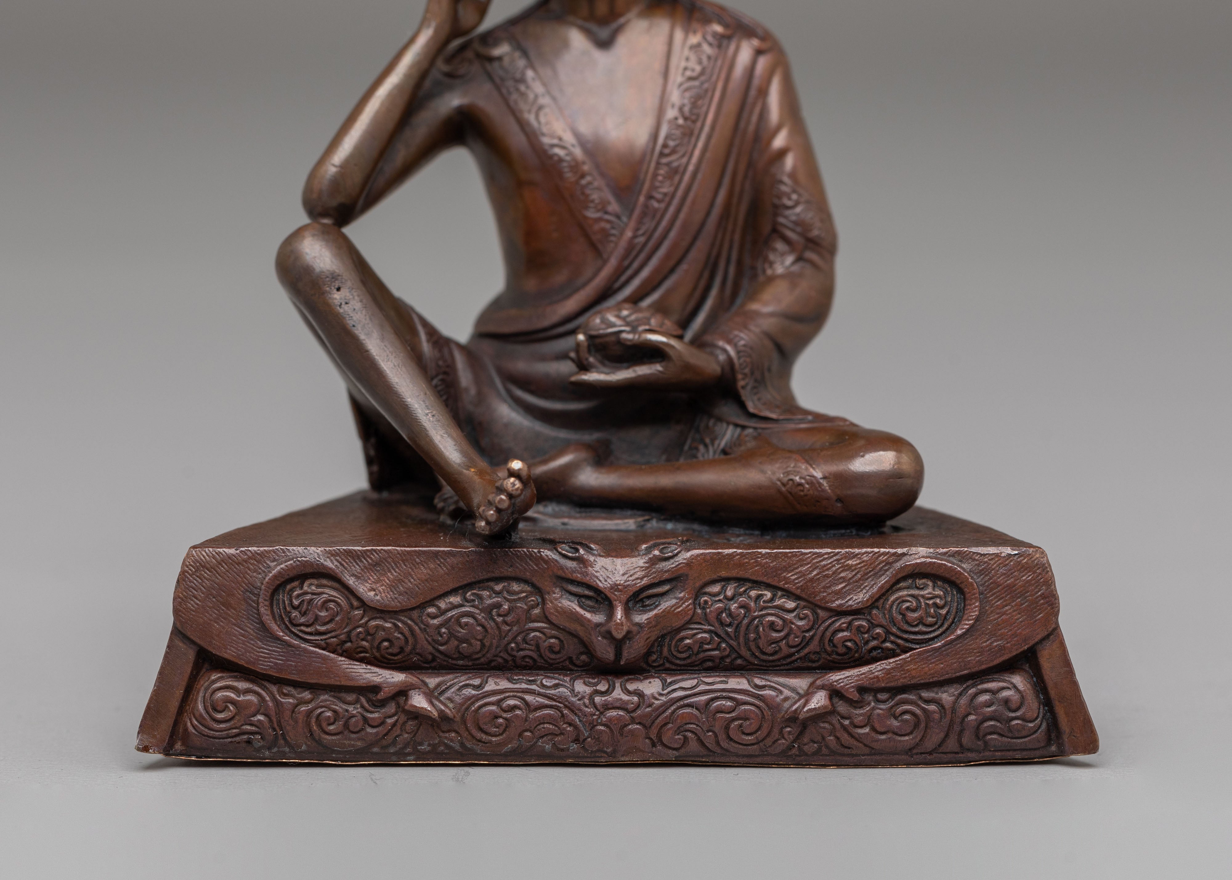 Handmade Milarepa Buddhist Statue | Tibetan Master