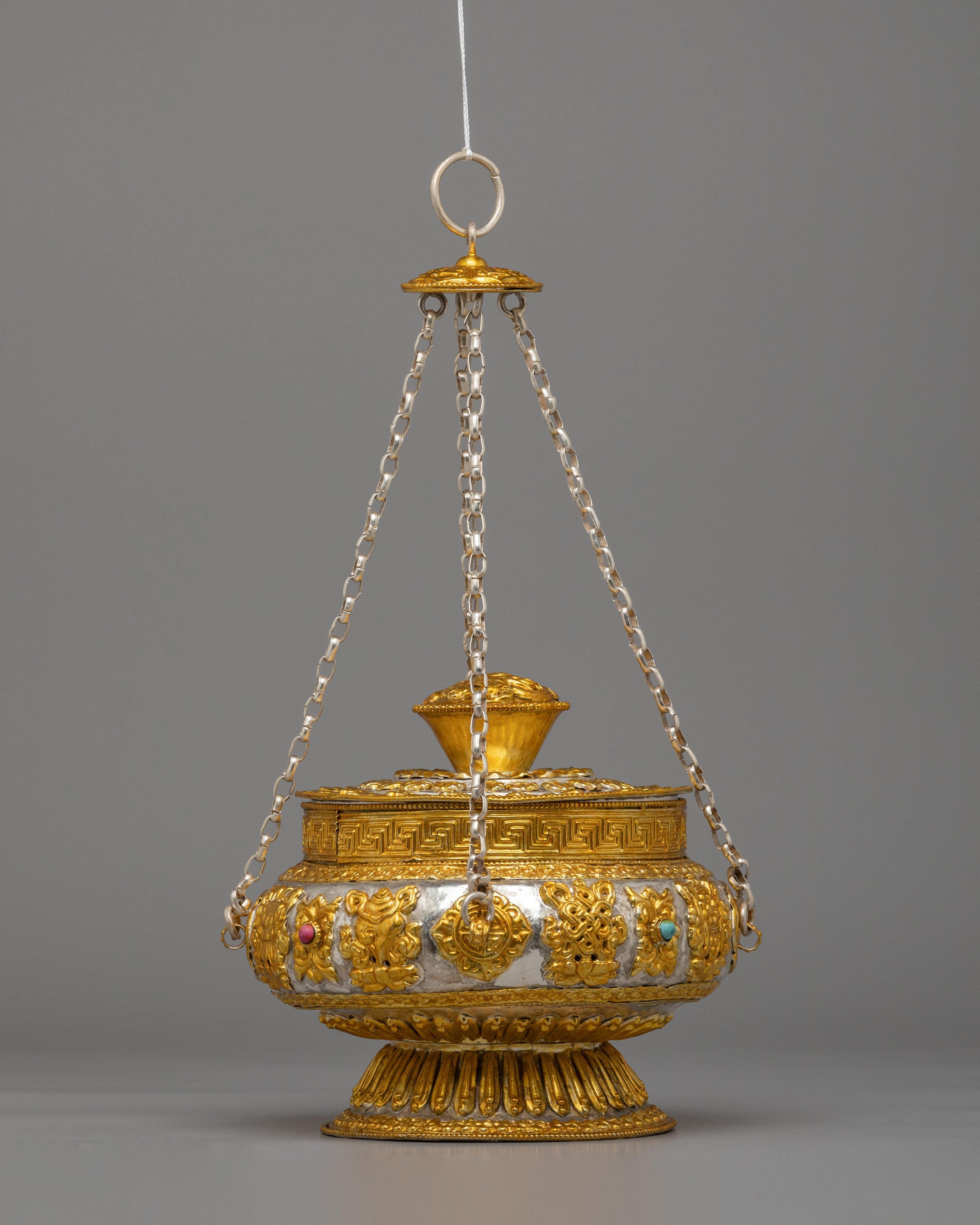 Handmade Incense Burner for Ritual | Tibetan Decorative Piece