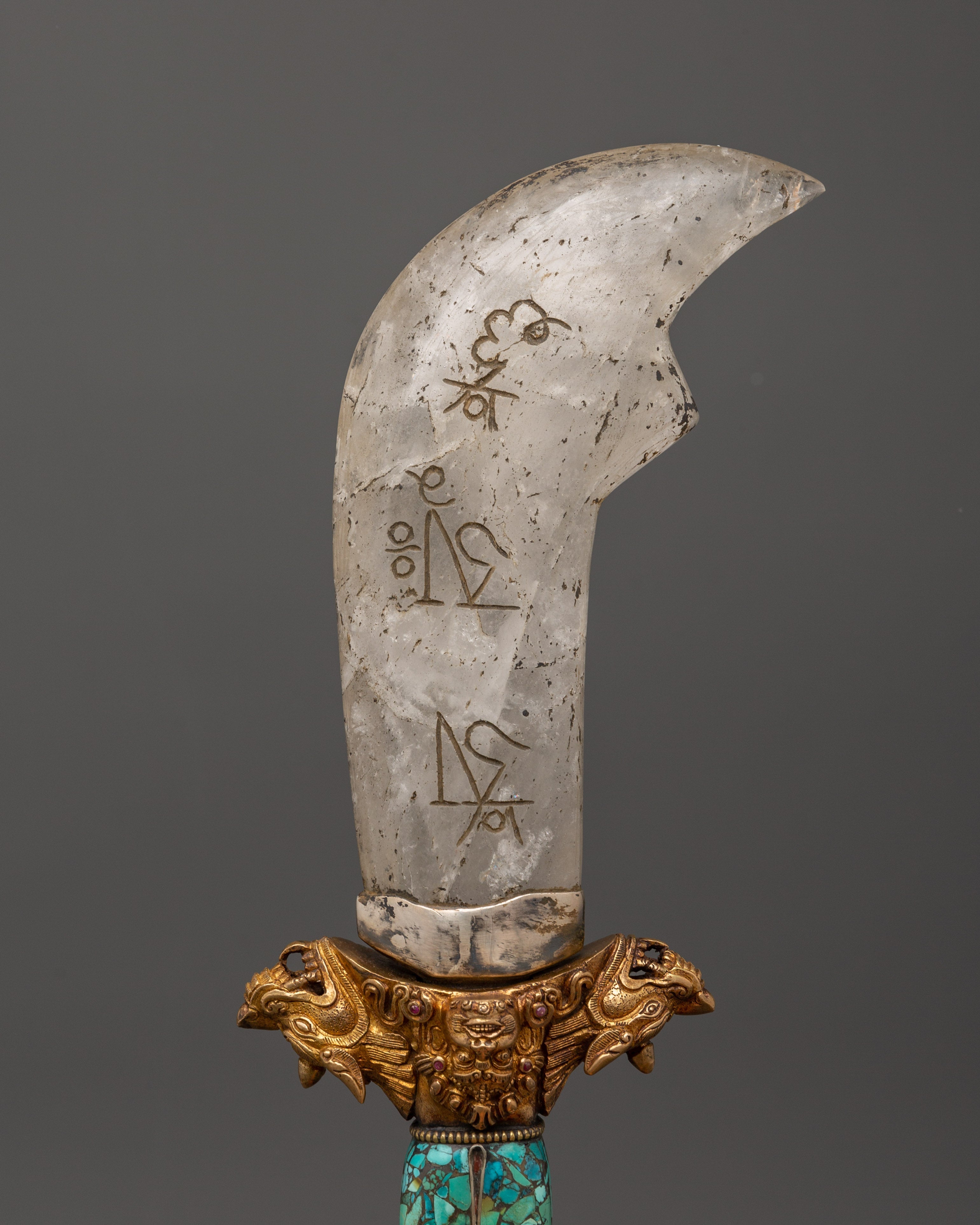 Tantric Crystal Knife | Sacred Cleansing Blade