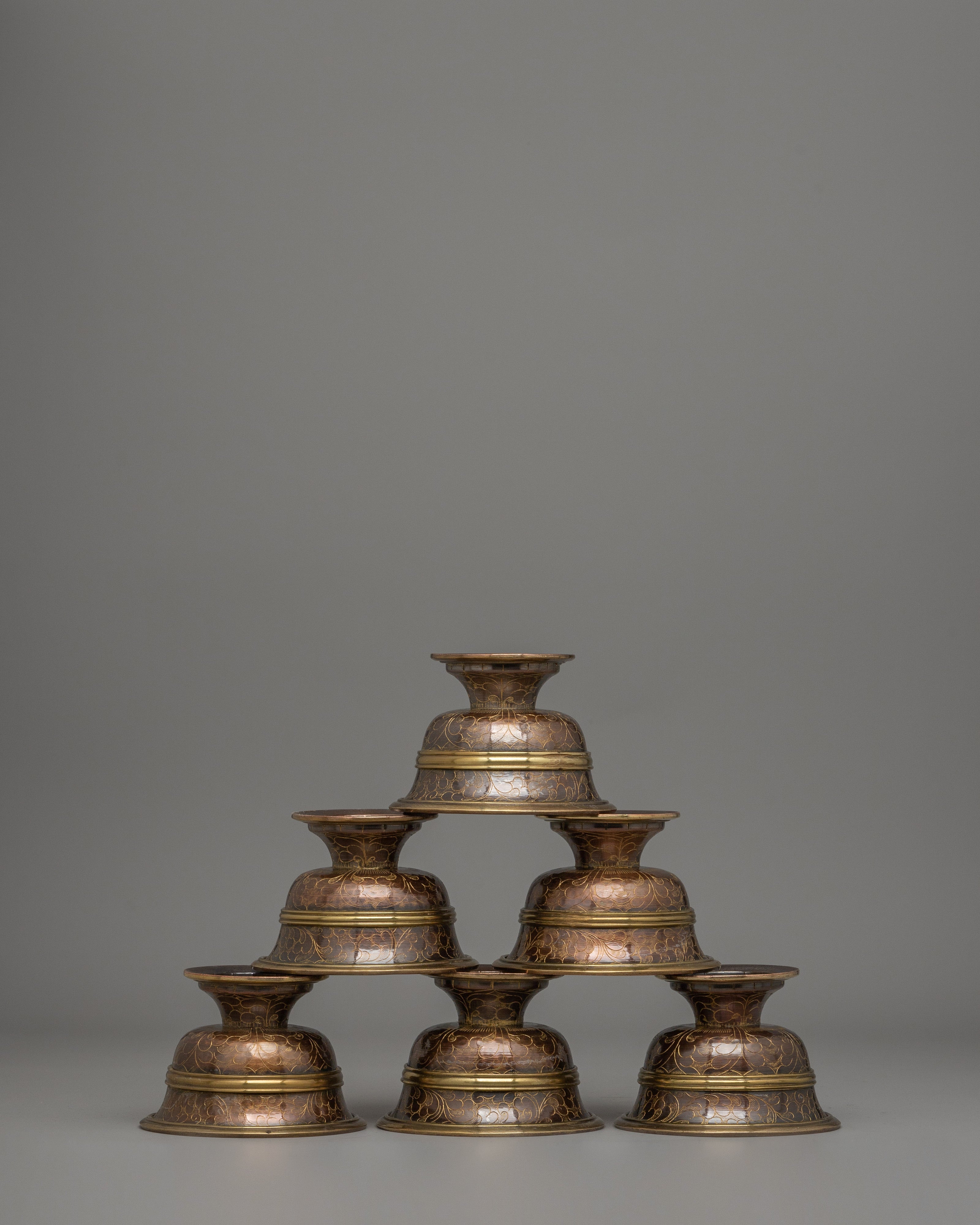 tibetan-offering-water-bowl-set
