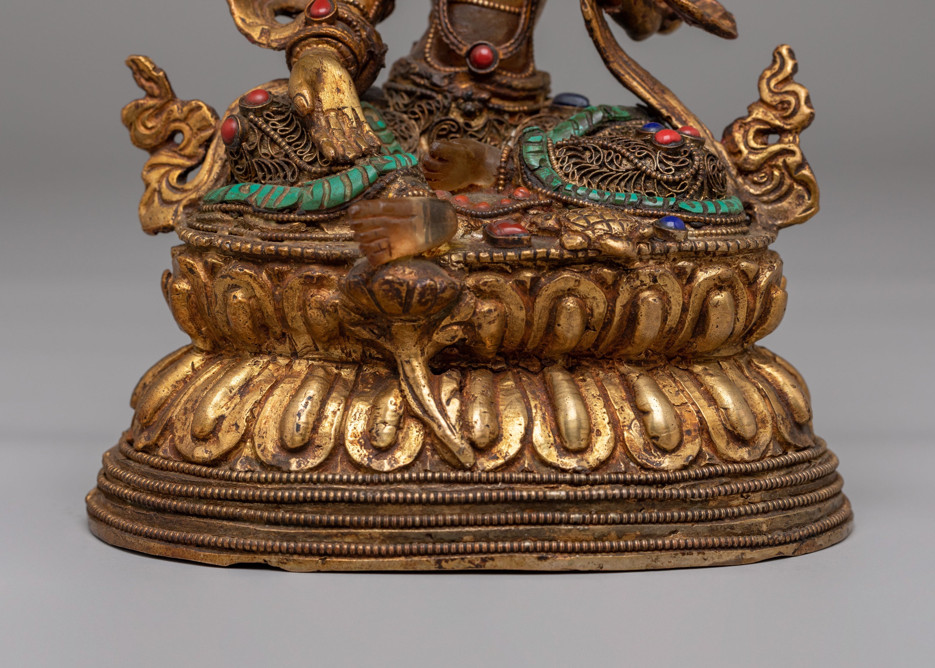 Hindu Divine Mother Laxmi Statue | Handcrafted Himalayan Sacred Art