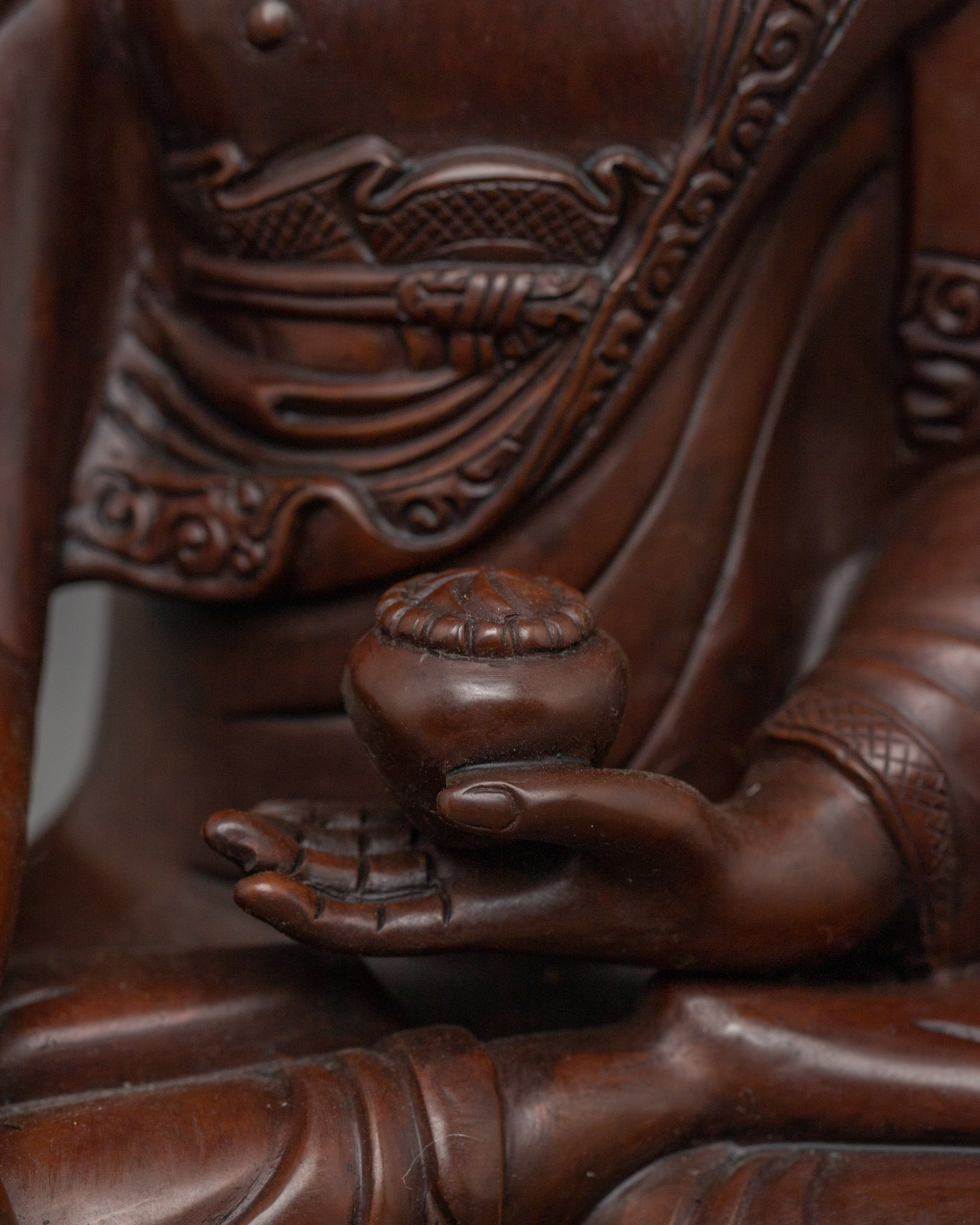 Handmade Serene Gautama Buddha Figurine | Shakyamuni Buddha - Founder of Buddhism