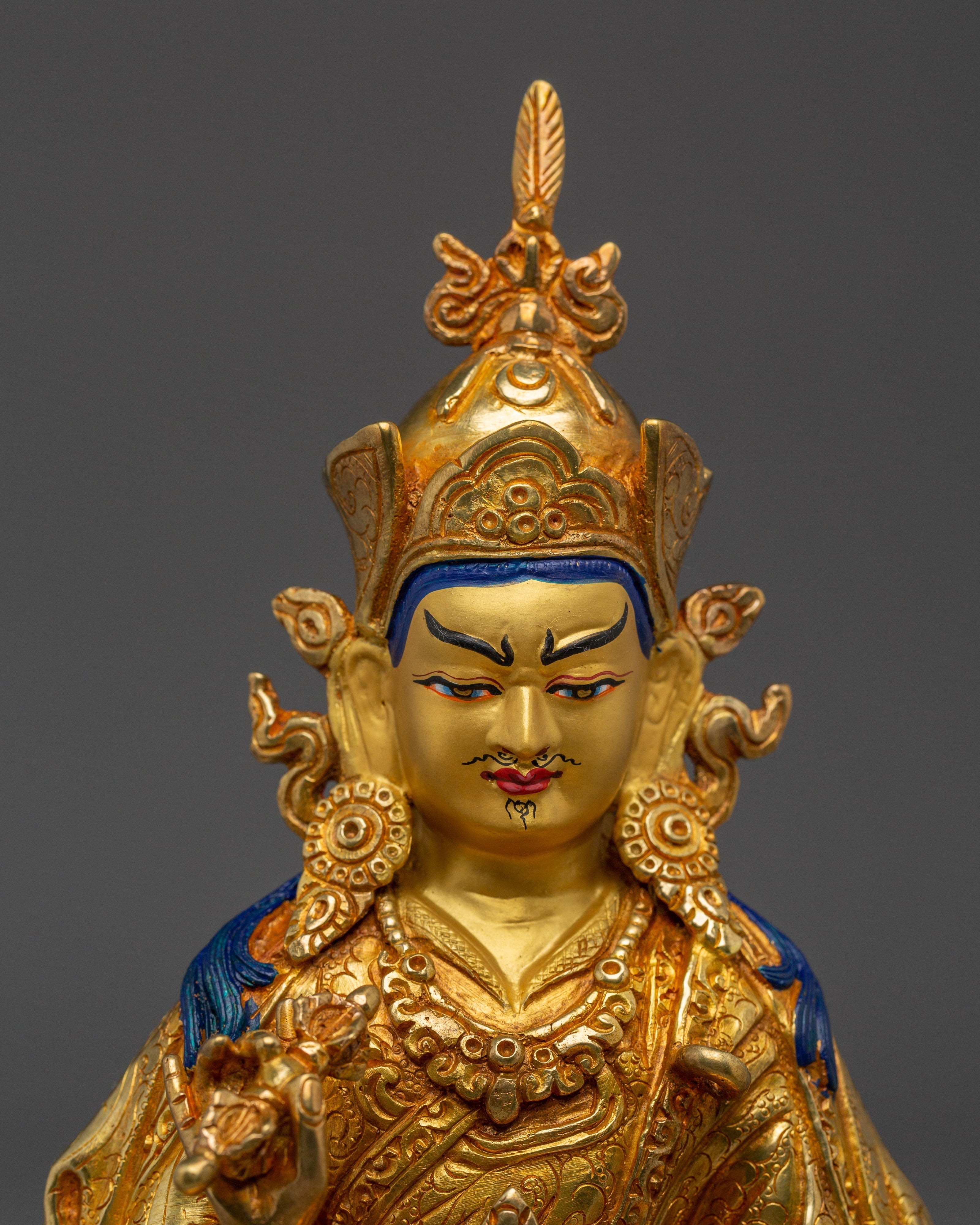 Himalayan  Guru Tsokye Dorje Handmade Statue | Manifestation of Padmasambhava