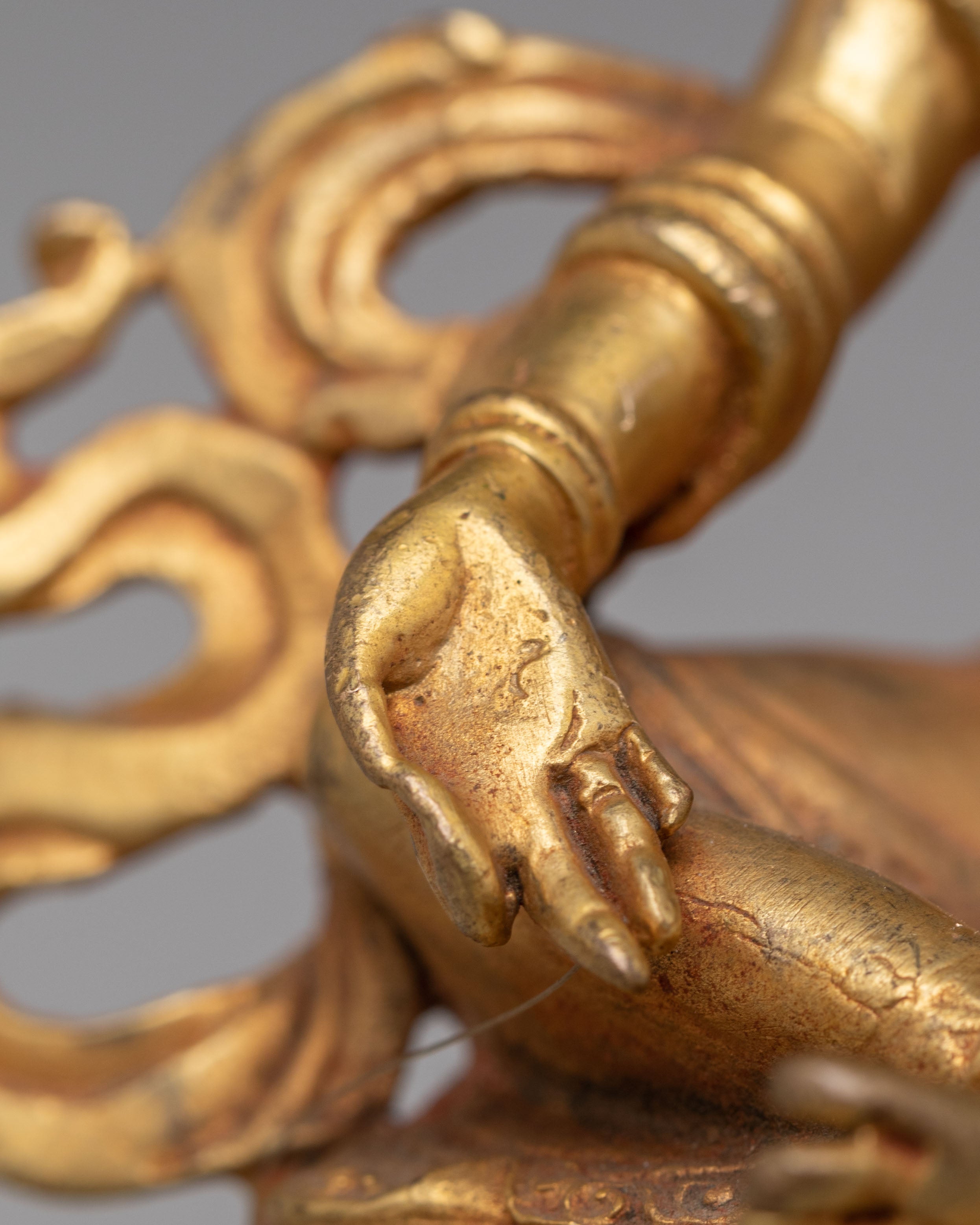 Scared Green Tara Deity Statue | Buddhist Bodhisattva of Swift Compassion