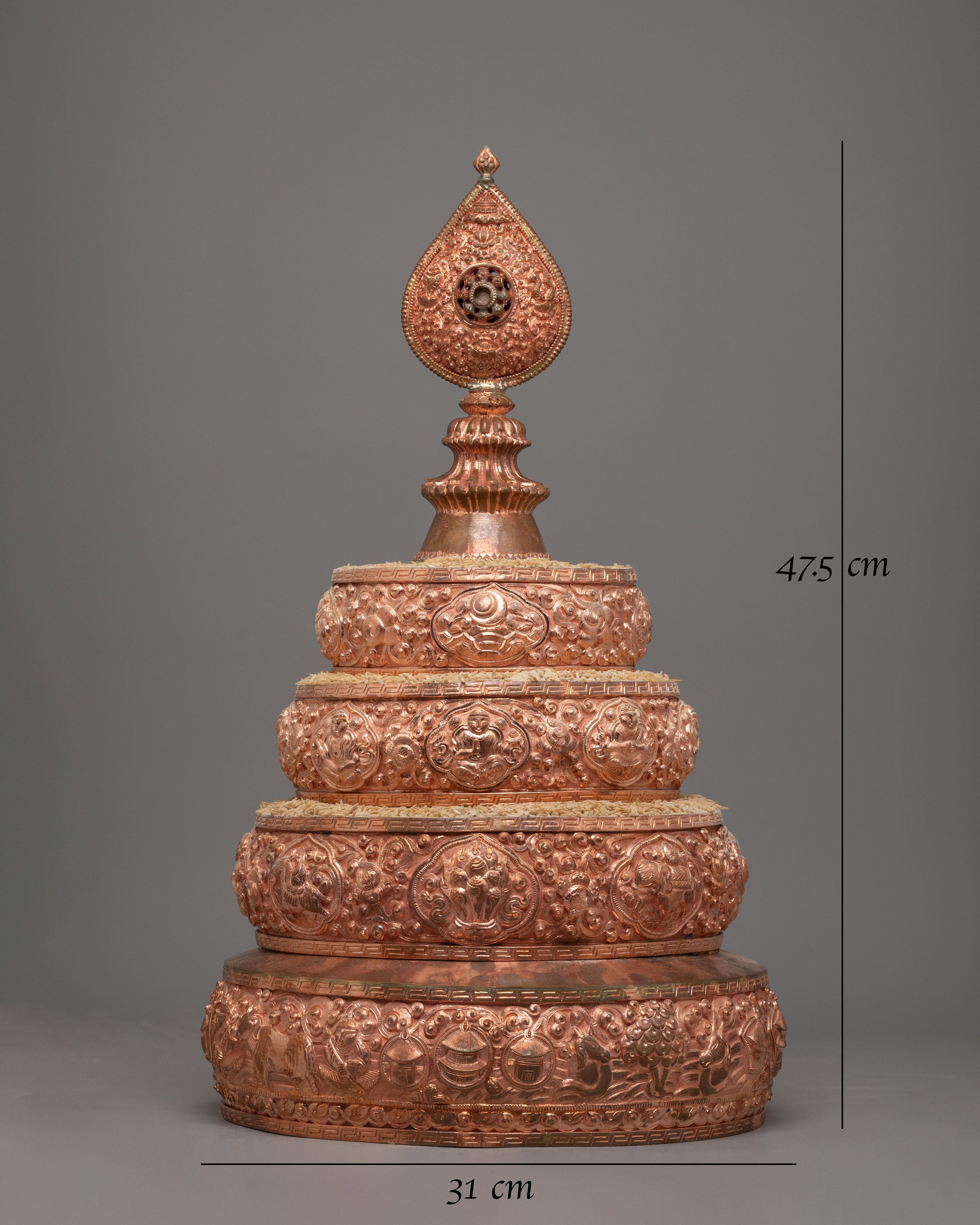 Spiritual Buddhist Mandala Offering | Perfect for Meditation and Rituals