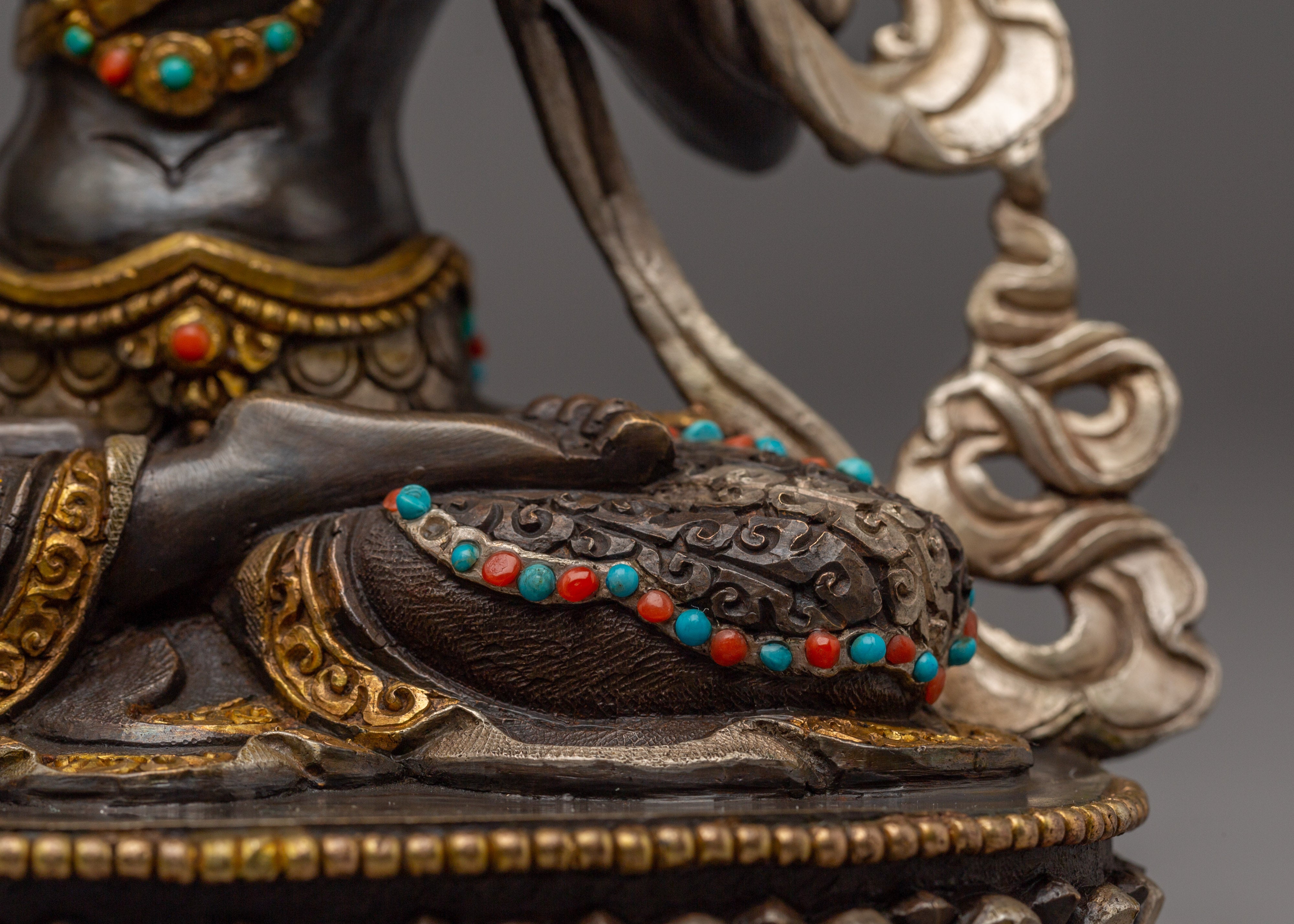 White Tara Sacred Buddhist Art | Divine Protector and Spiritual Guide