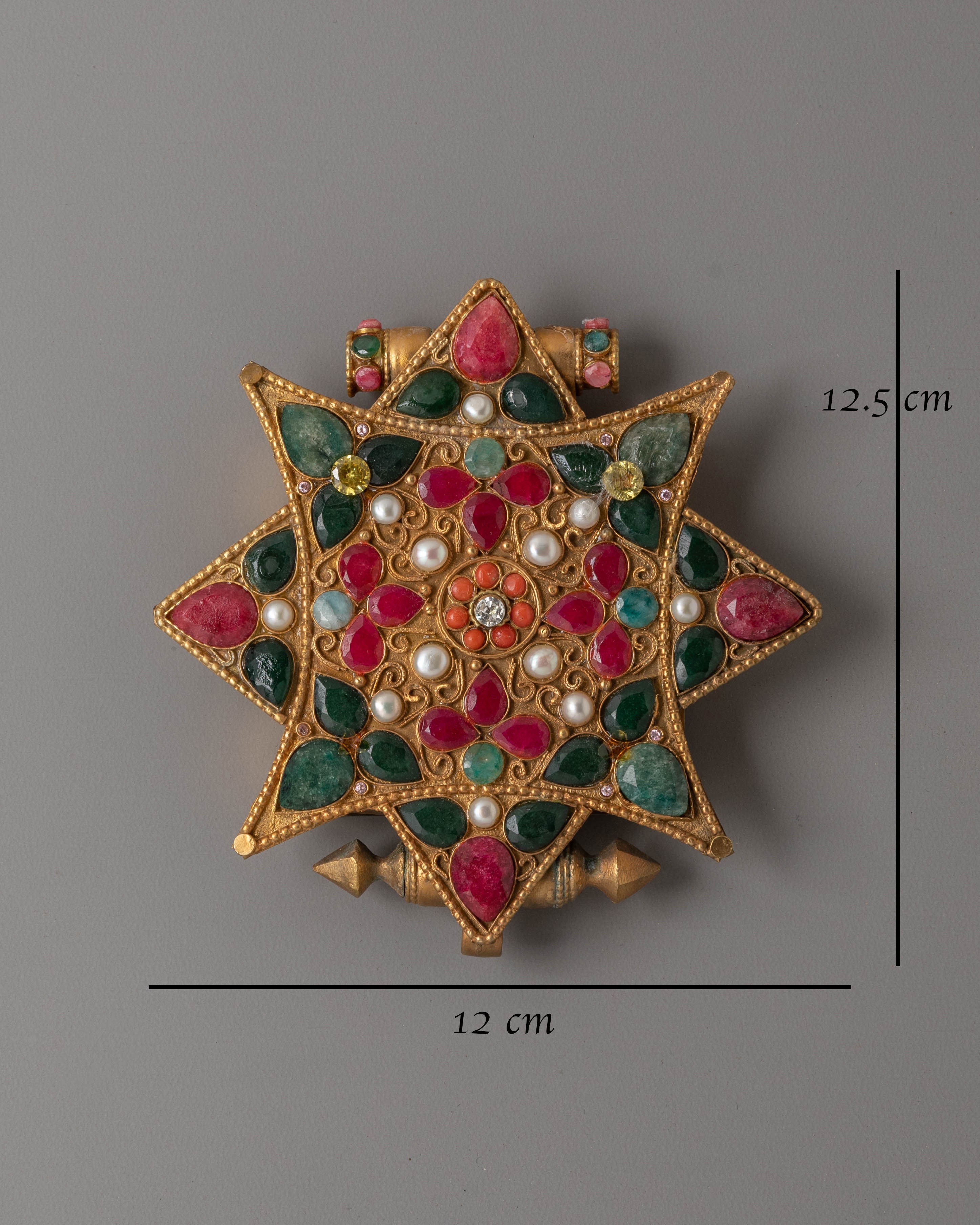 Tibetan Ghau Box Locket for Accessories | Symbol of Protection