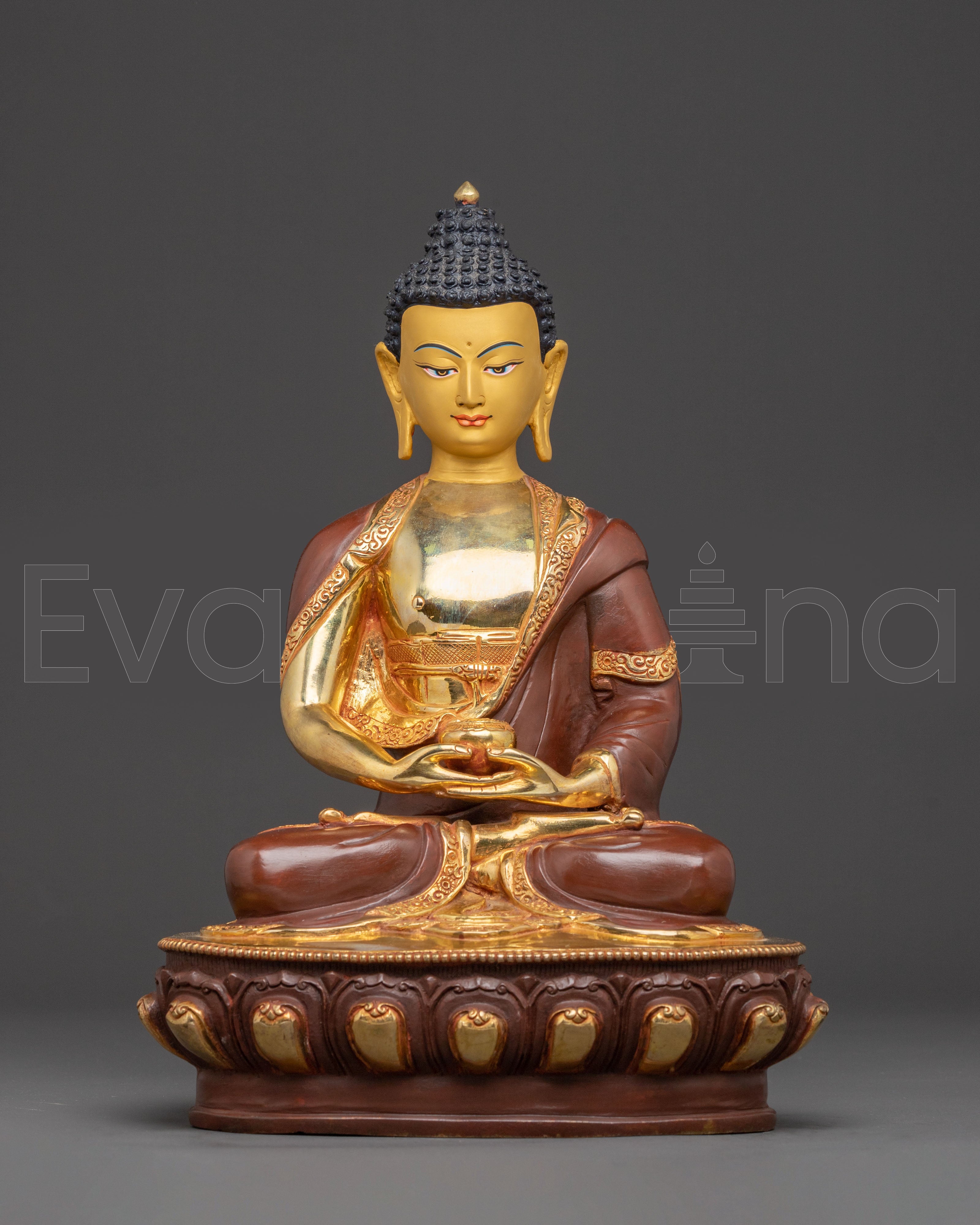 Spiritual Tibetan Amitabha Buddha Statue