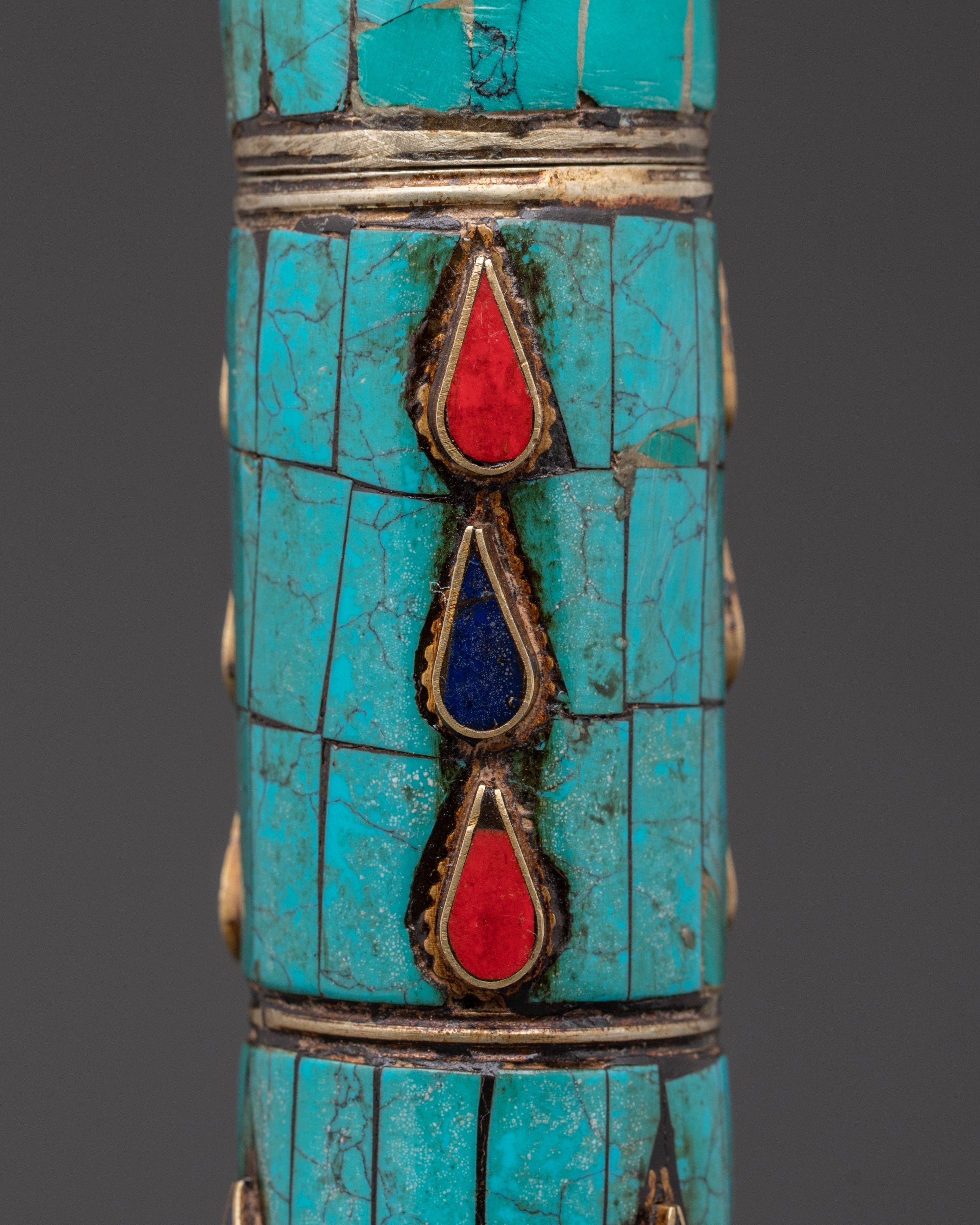 Himalayan Buddhist Incense Burner | Brass and Copper Spiritual Decor