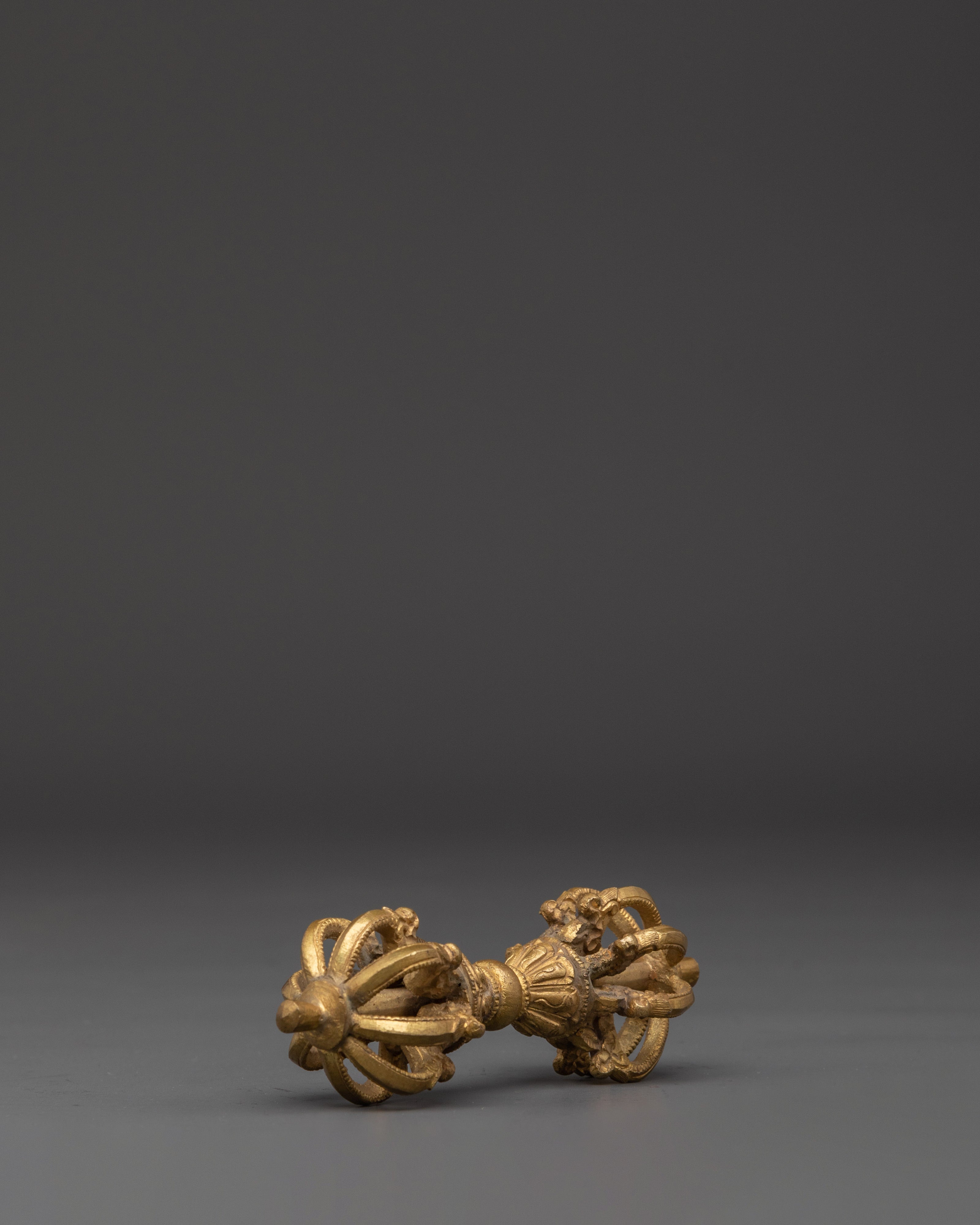 Spiritual Bell and Vajra Set | Sacred Bronze & Brass Ritual Tools