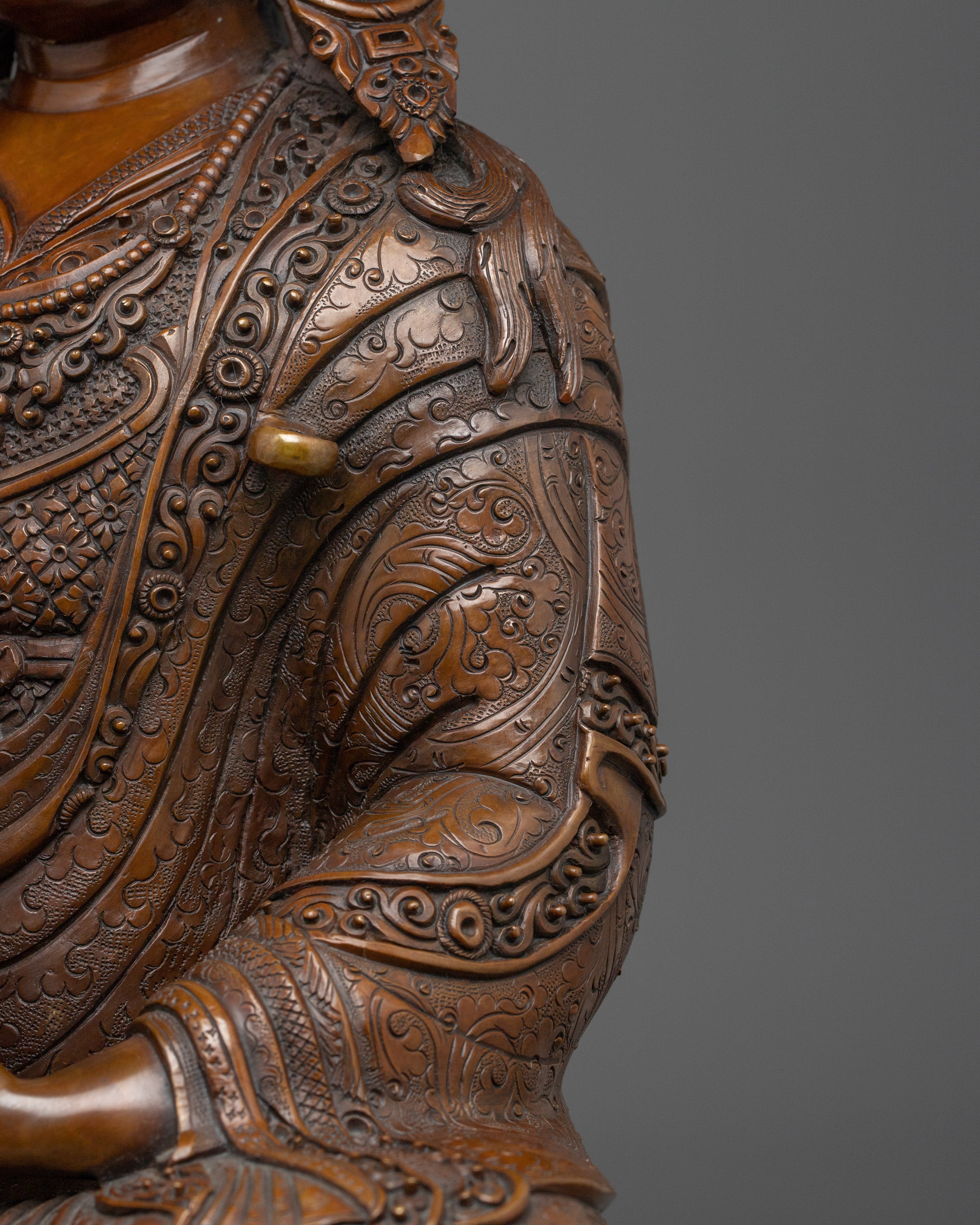 Buddhist Teacher Statue of Guru Rinpoche | Padmasambhava Deity