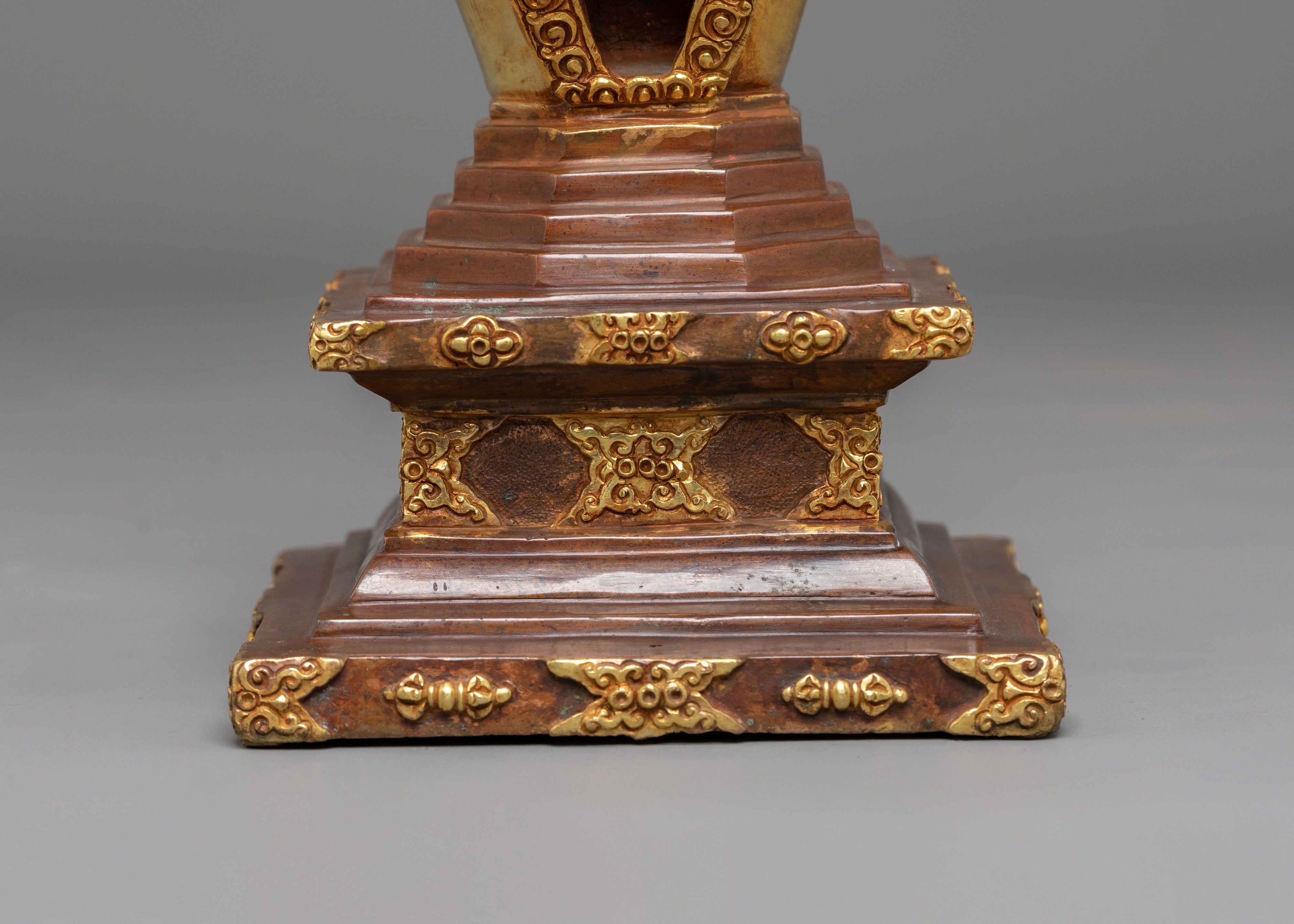 Tibetan Sacred Reliquary Stupa | Himalayan Buddhist Shrine