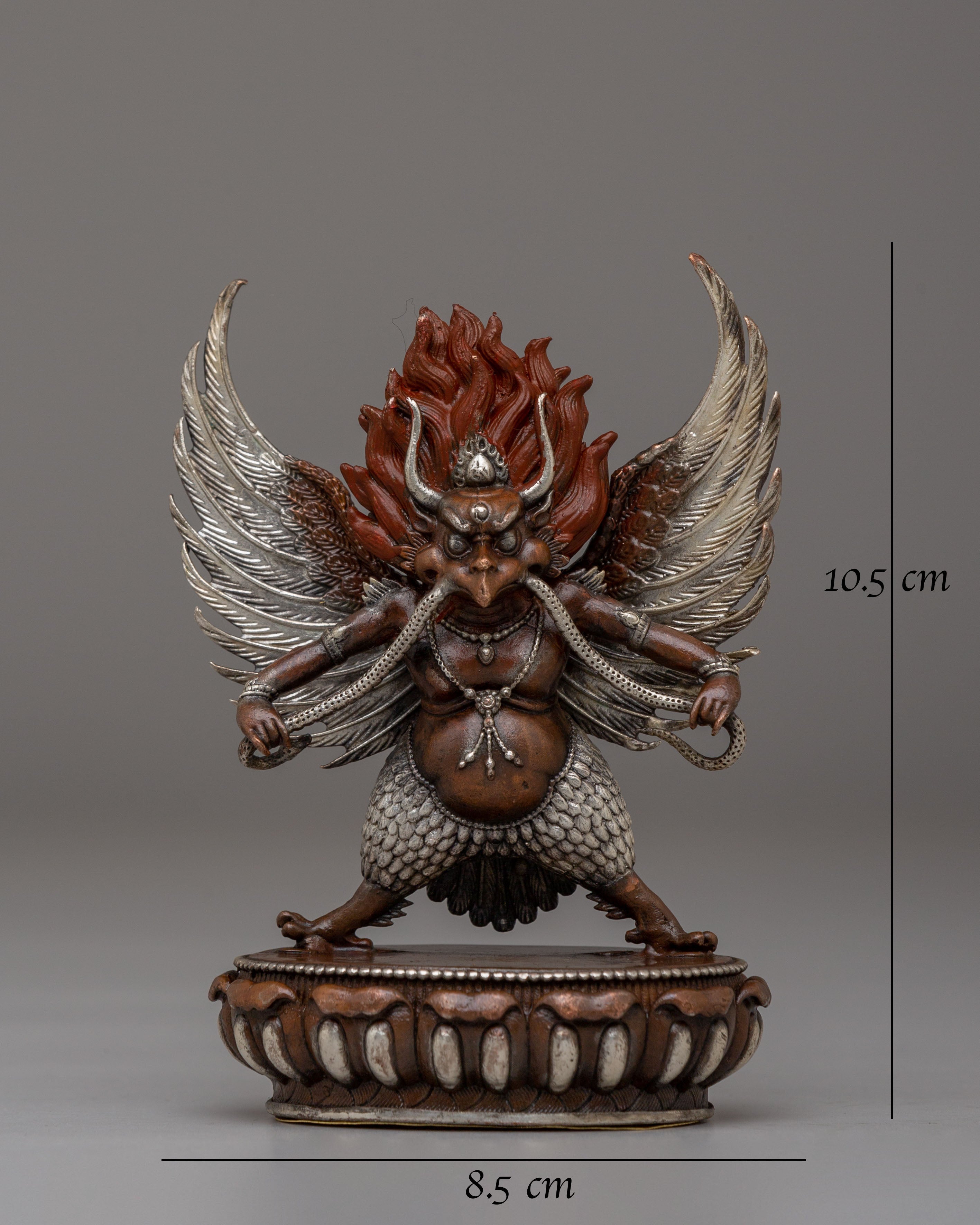 Buddhist Garuda Handcrafted Statue | Tibetan Spiritual Home Decor