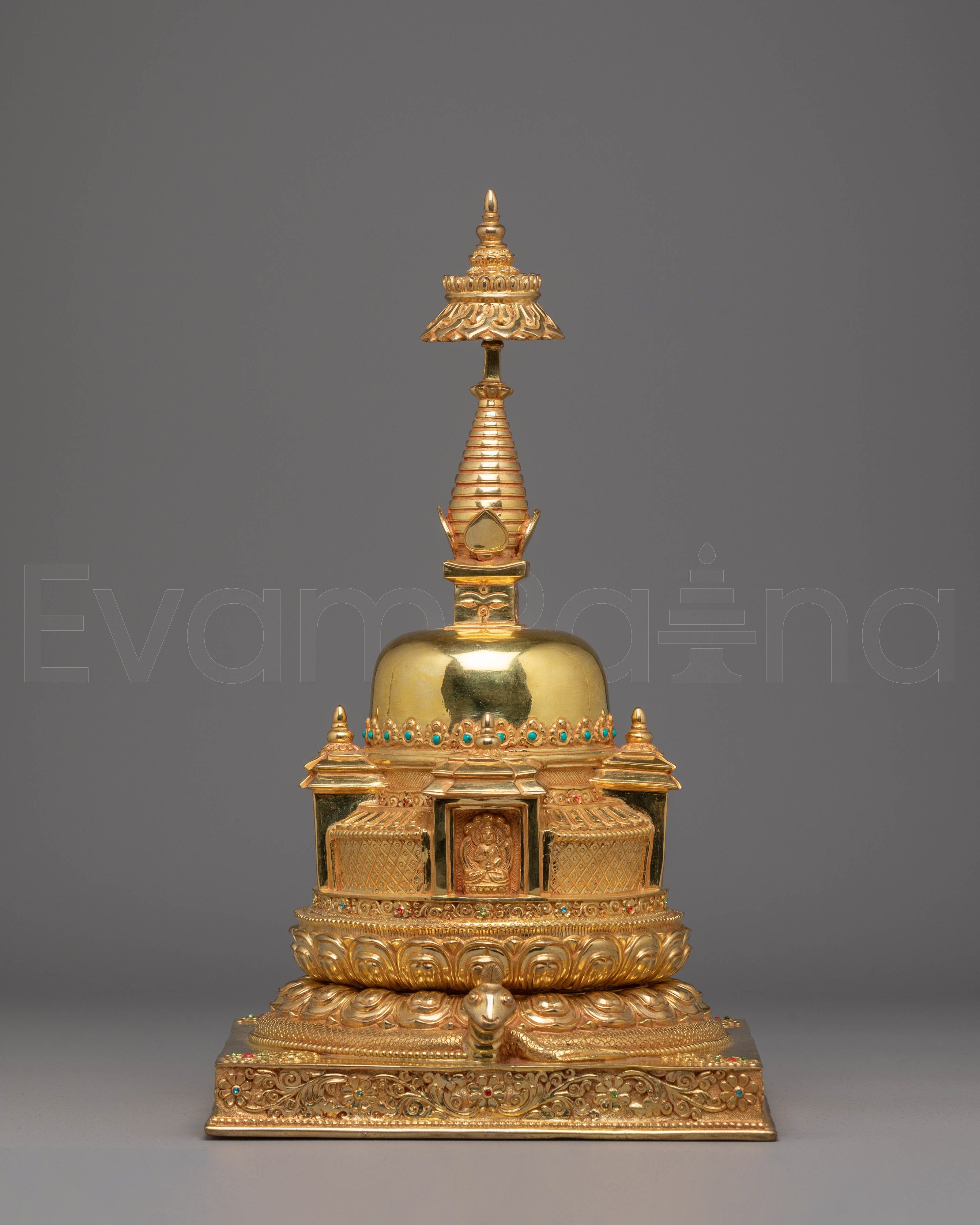Tibetan Handmade Stupa for Ceremonies | Symbol of Enlightenment