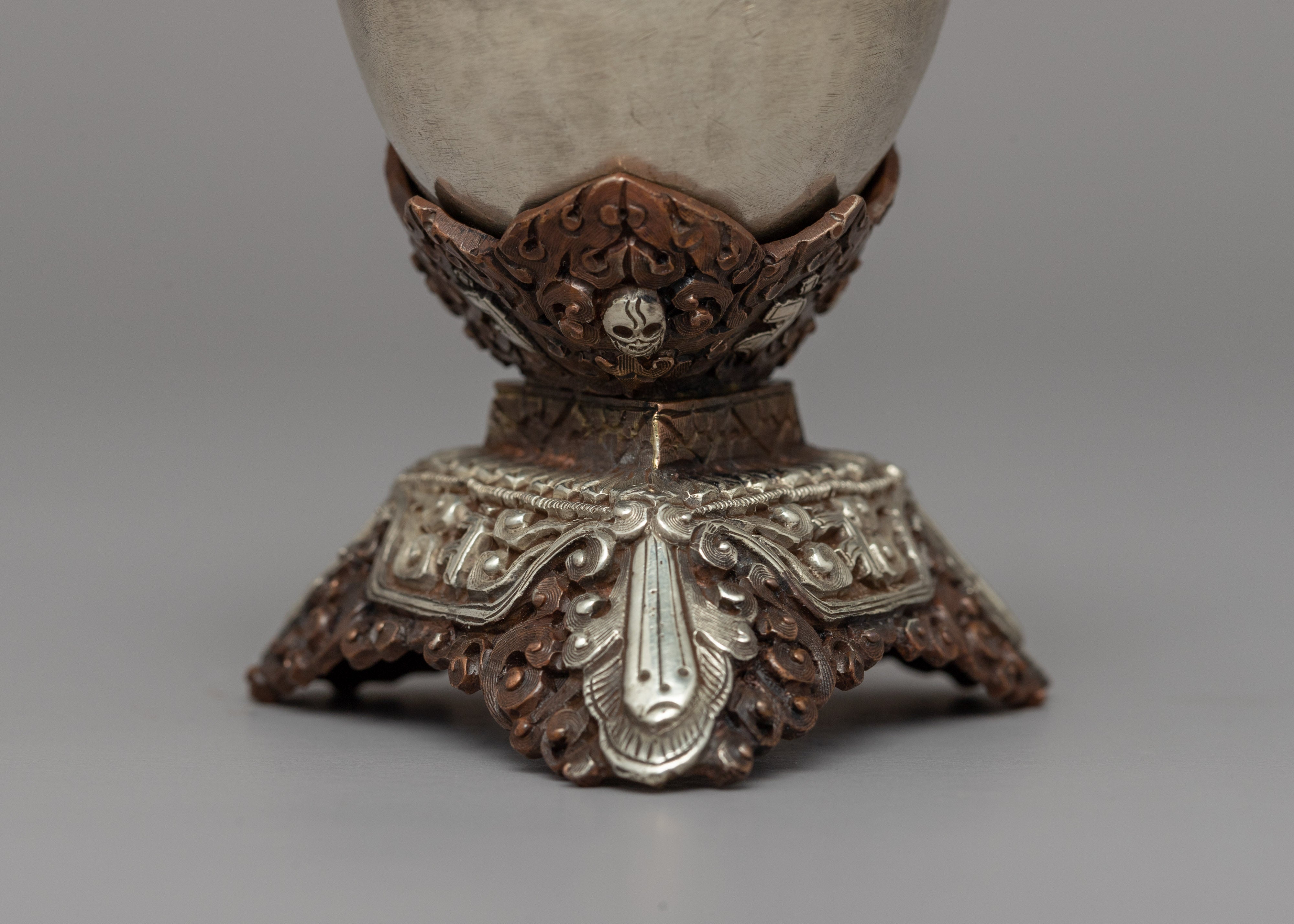 Kapala Offering Bowls for Rituals & Meditation | A Sacred Ritual Offering