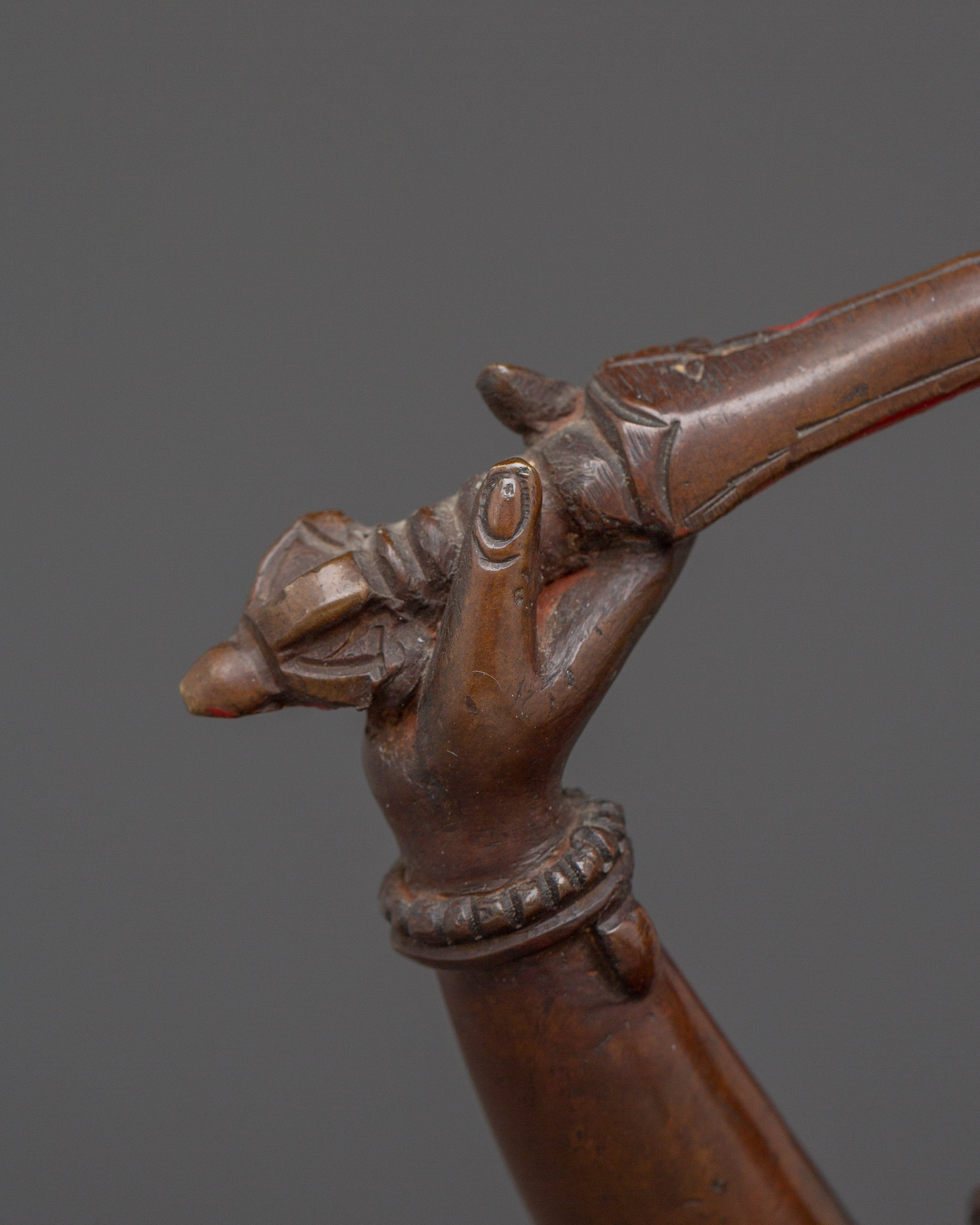 Copper Manjushri Statue: The Bodhisattva of Wisdom