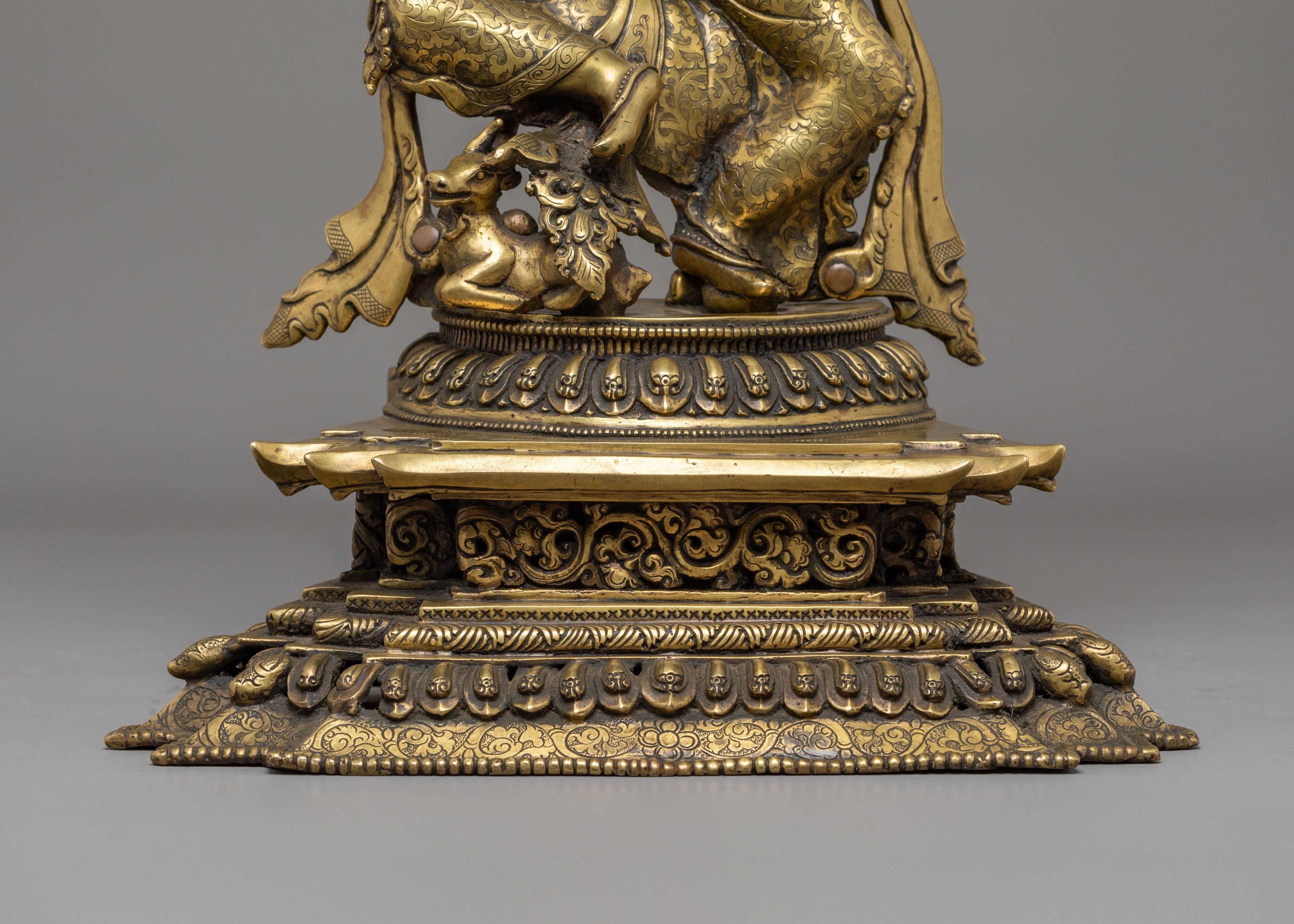 Handmade Nityanath Shiva Statue with Nandi | Bronze Mahadev Sculpture