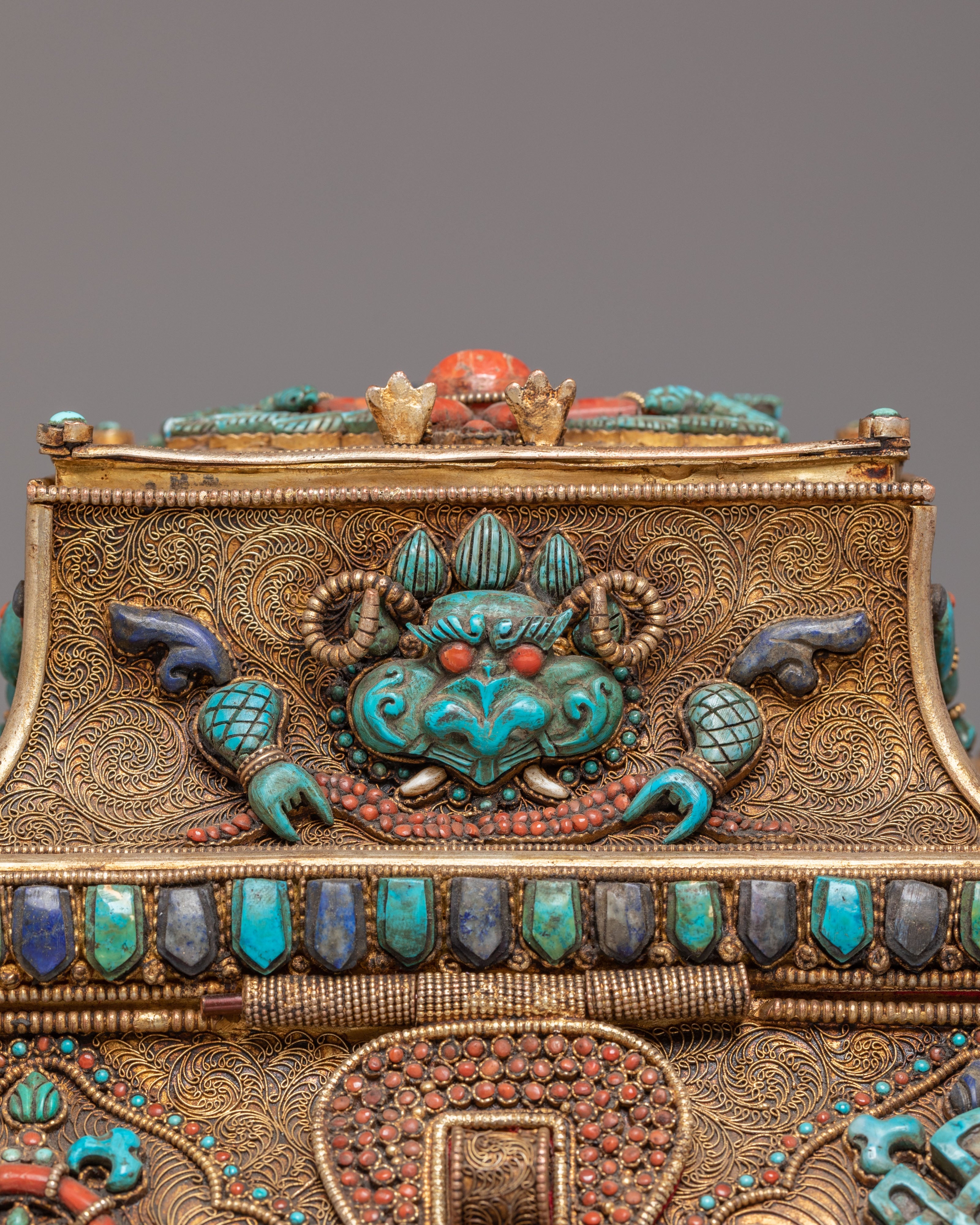 Handmade Tibetan Treasure Box Set | Himalayan Ritual Boxes