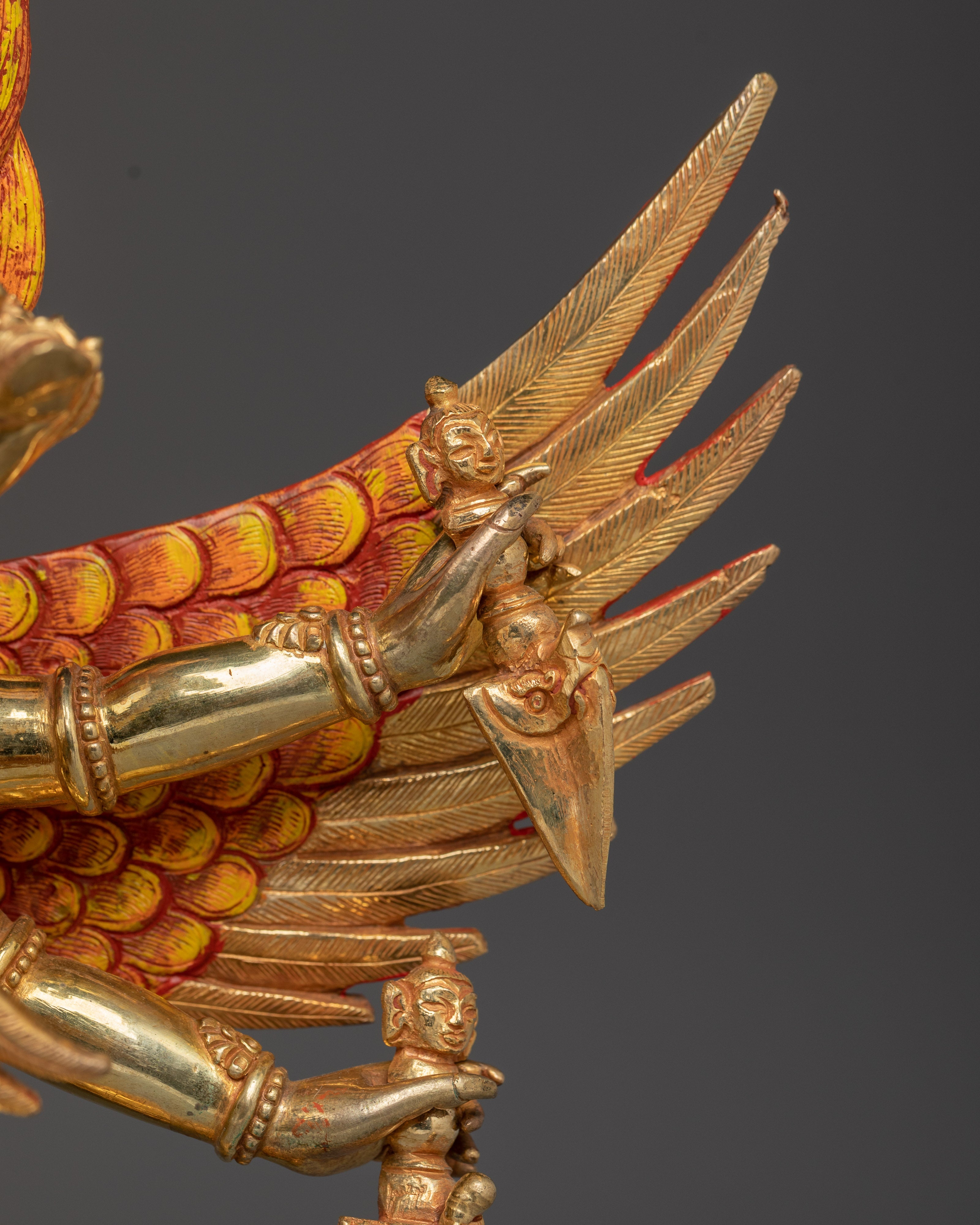 Drukse Chempa Statue | Traditional Wrathful deity