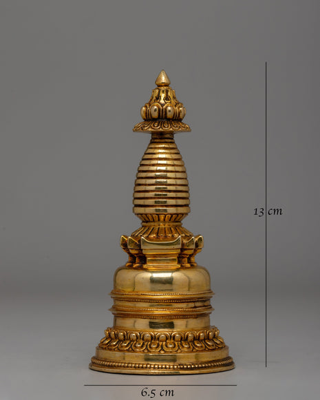 Handmade Buddhist Stupa | Traditional Decoration For Spirituality | Gift Ideas