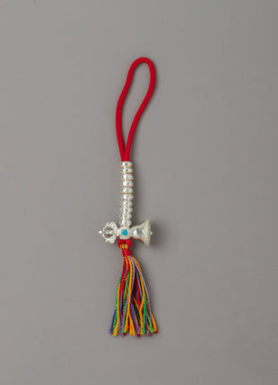 Silver Chupsel Counter | A Sacred Tool for Mala Meditation
