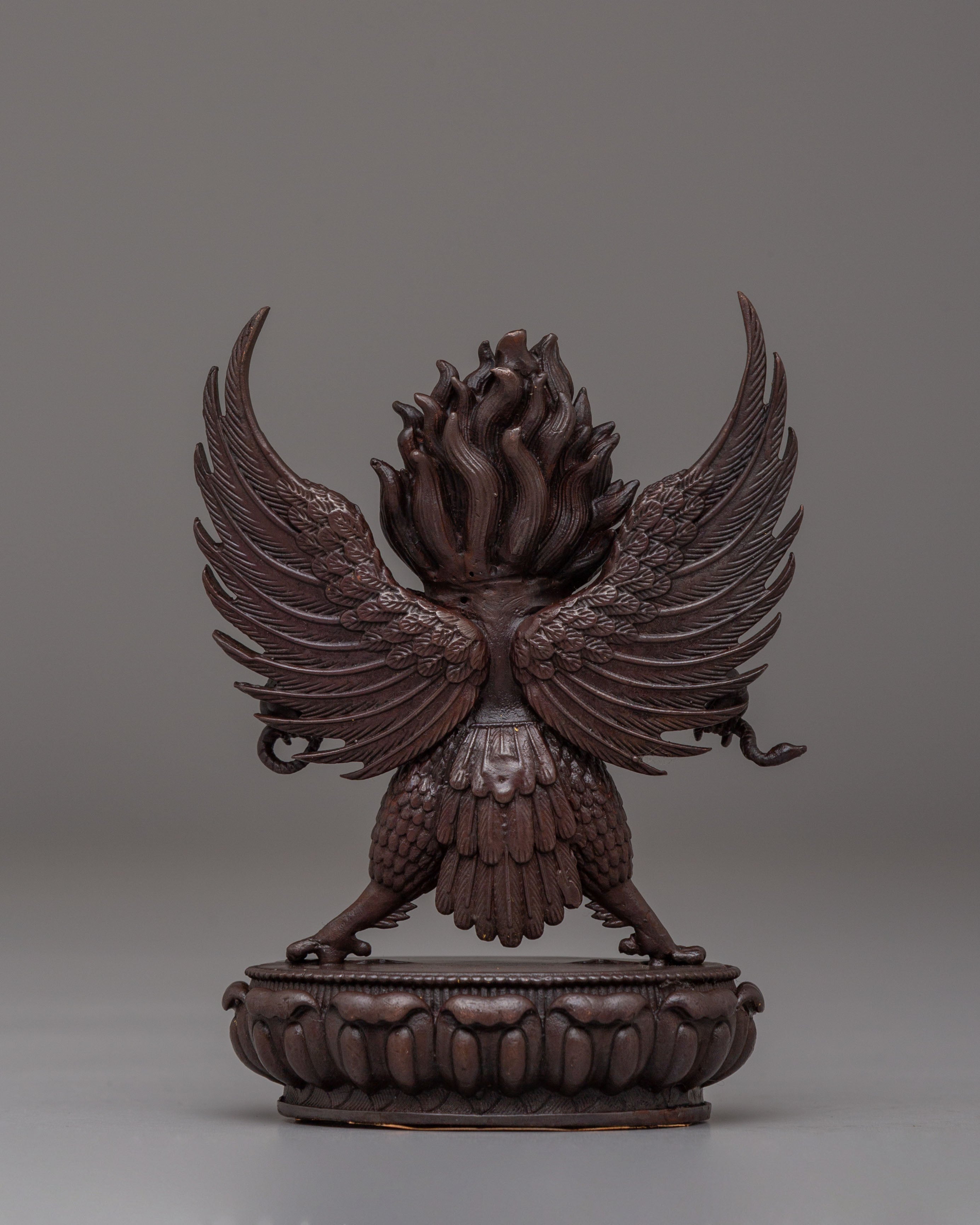 Garuda Buddhist Statue | Fierce Protector Deity Figurine