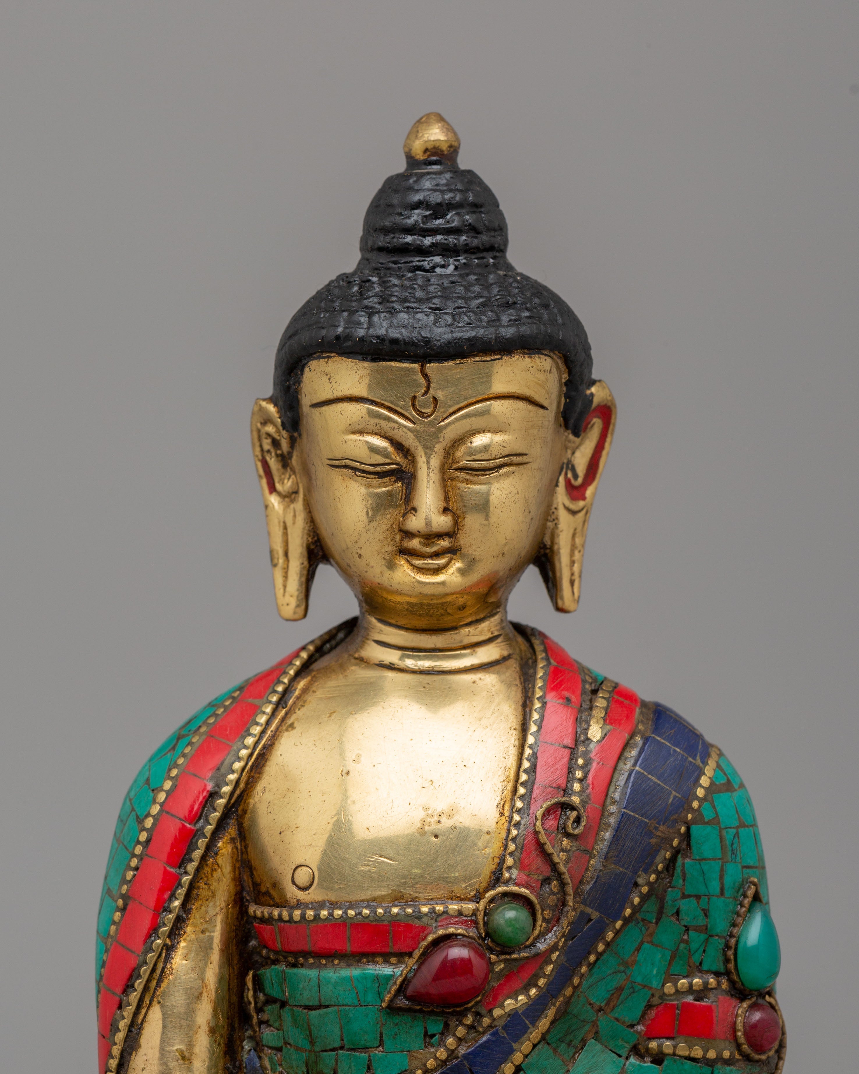 Traditional Medicine Buddha Deity Statue | Healing Symbolism