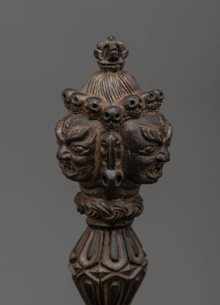 Tibetan Phurba with Stand | Ritual Dagger