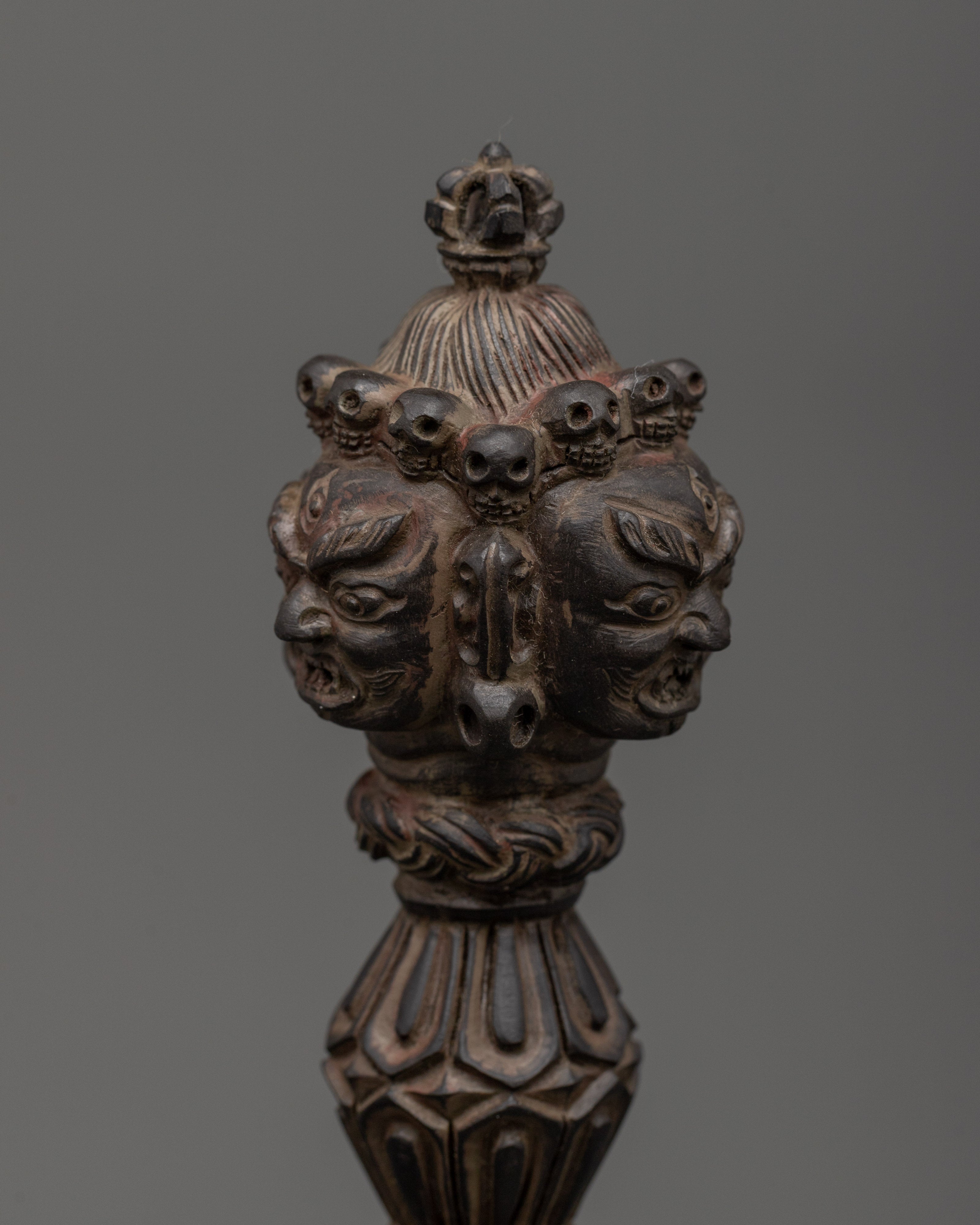 Tibetan Phurba with Stand | Ritual Dagger