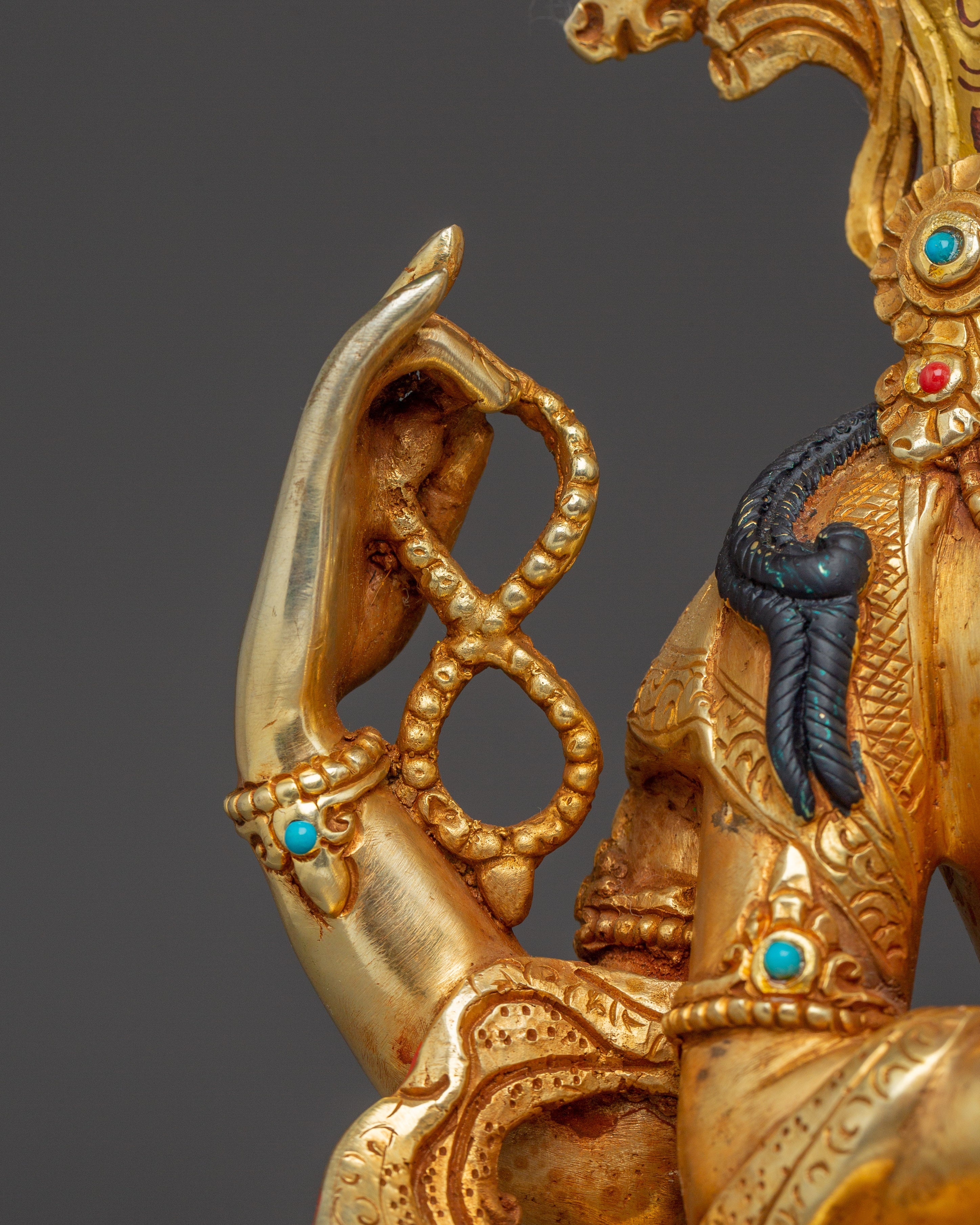 Compassion Embodiment Chenrezig Statue | Avalokiteshvara Figurine