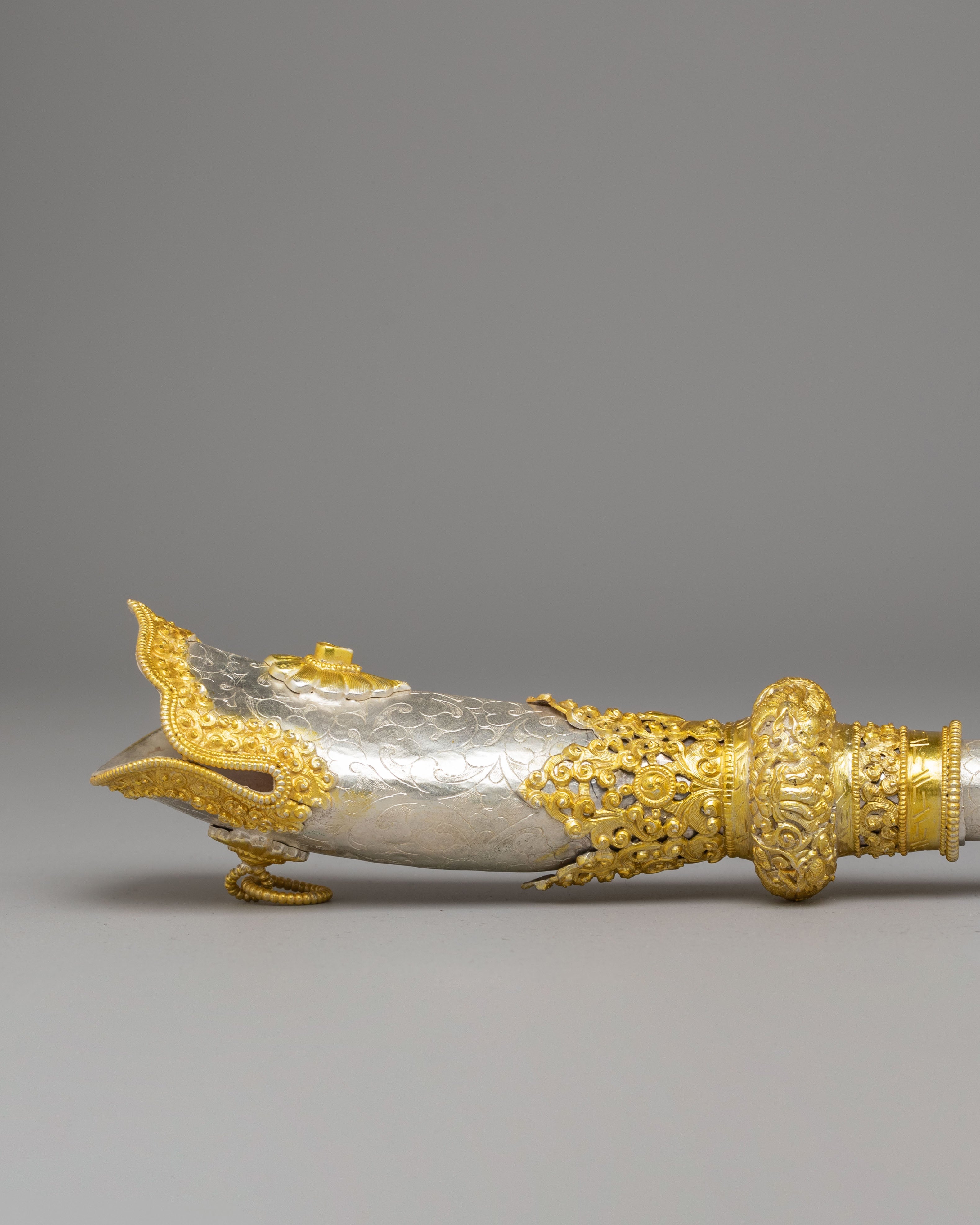 Sacred Buddhist Chod Kangling | Ritual Instrument for Tantric Practice