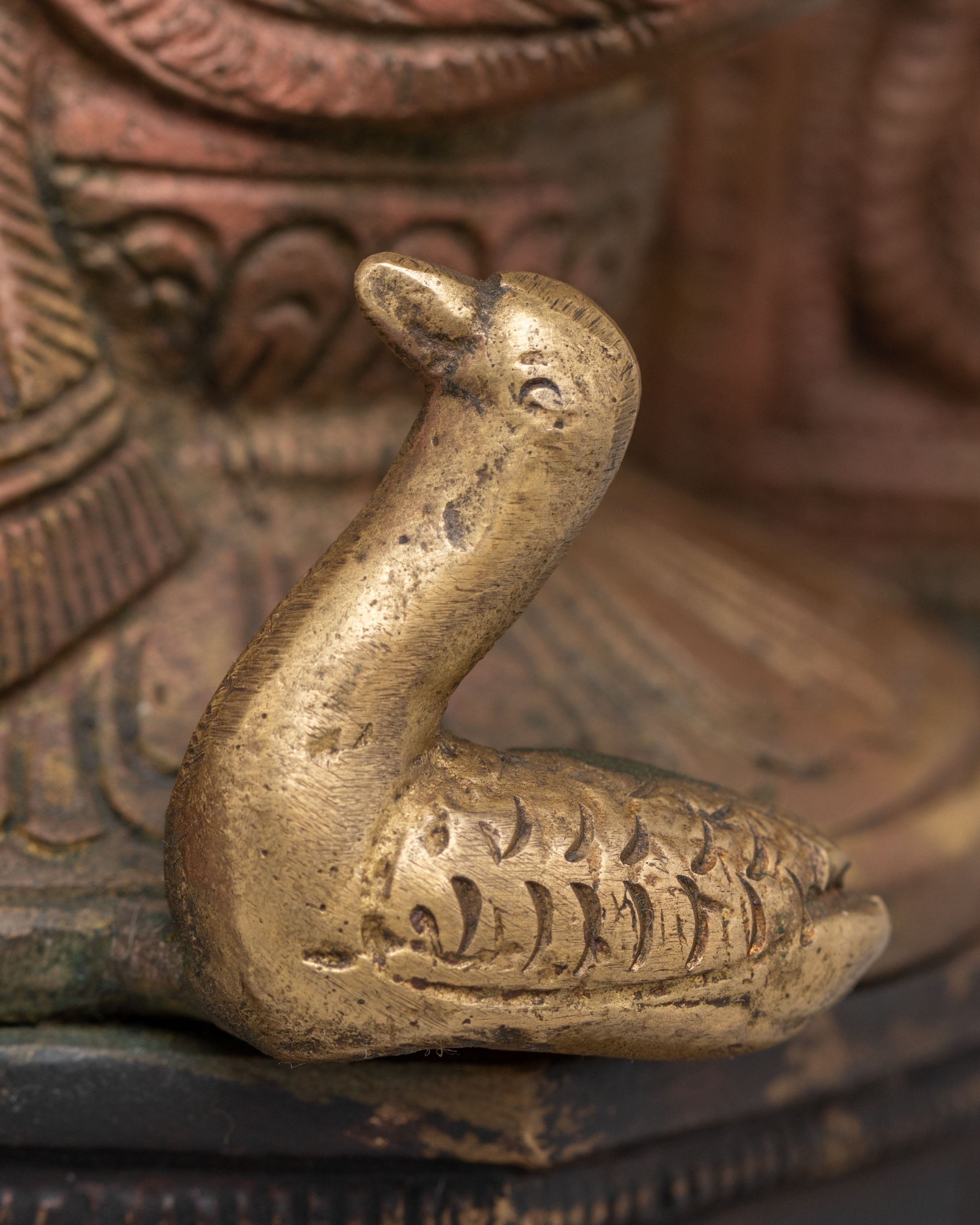 Sacred Divine Saraswati Veena Statue | Symbol of Wisdom and Creativity