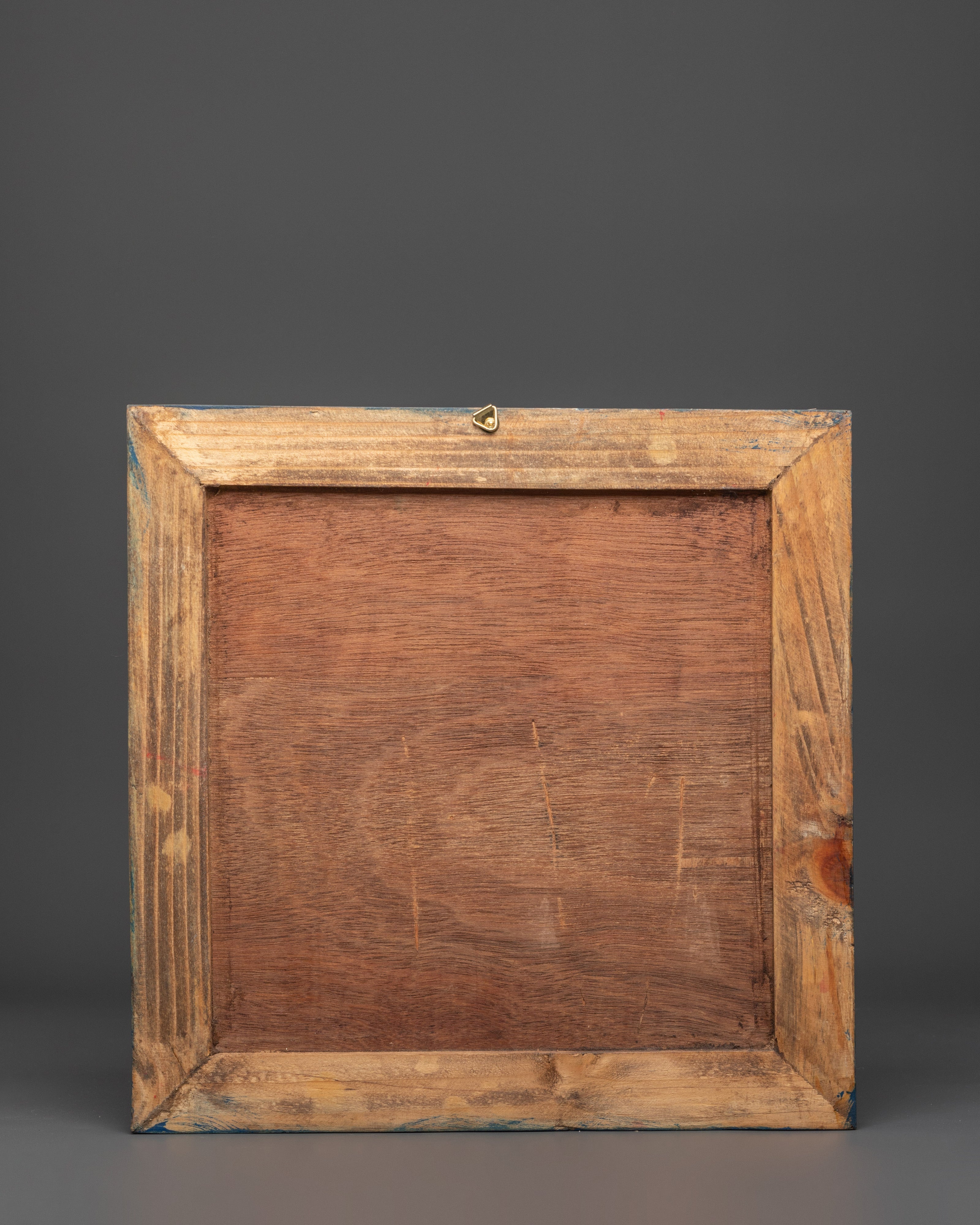 Handcrafted Guru Rinpoche Wall Art | Tibetan Spiritual Home Decor Painting