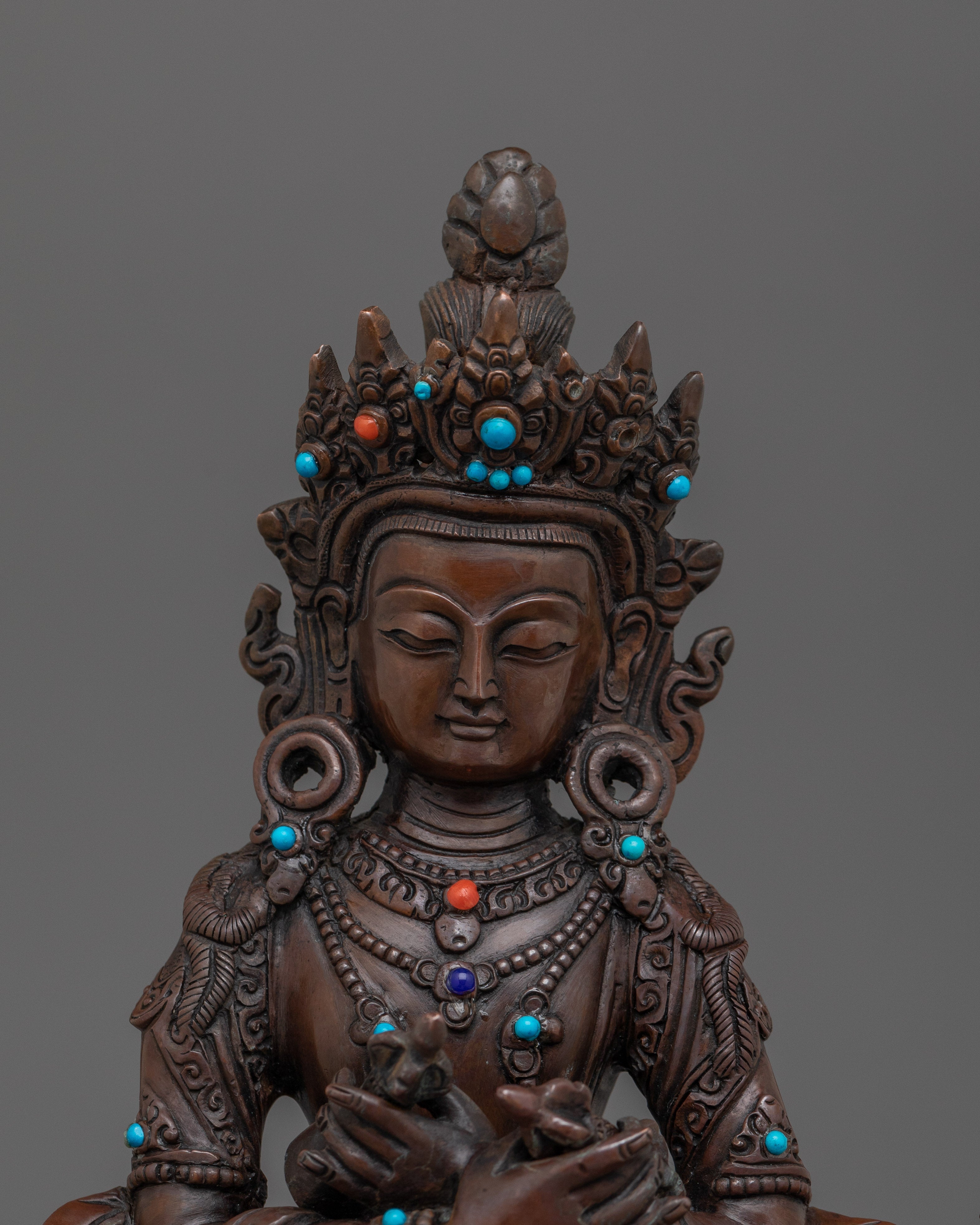 5.7 Inches Vajradhara Statue  |The Primordial Buddha of Ultimate Truth