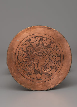 Buddha Stamp Ritual Artifact |  Sacred Tibetan Décor