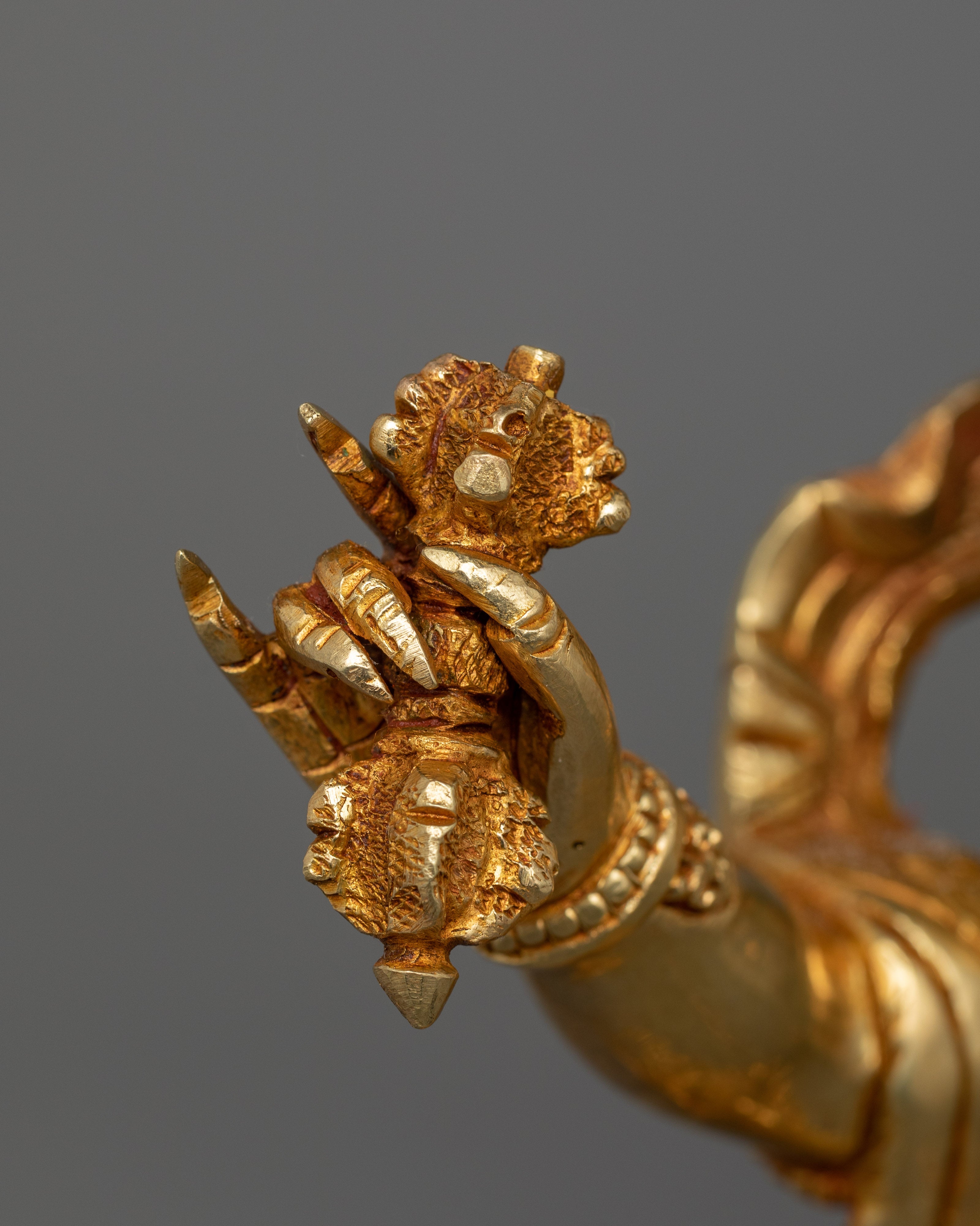 Buddhist Sculpture of  Wrathful Vajrapani | Symbol of Protection and Spiritual Strength