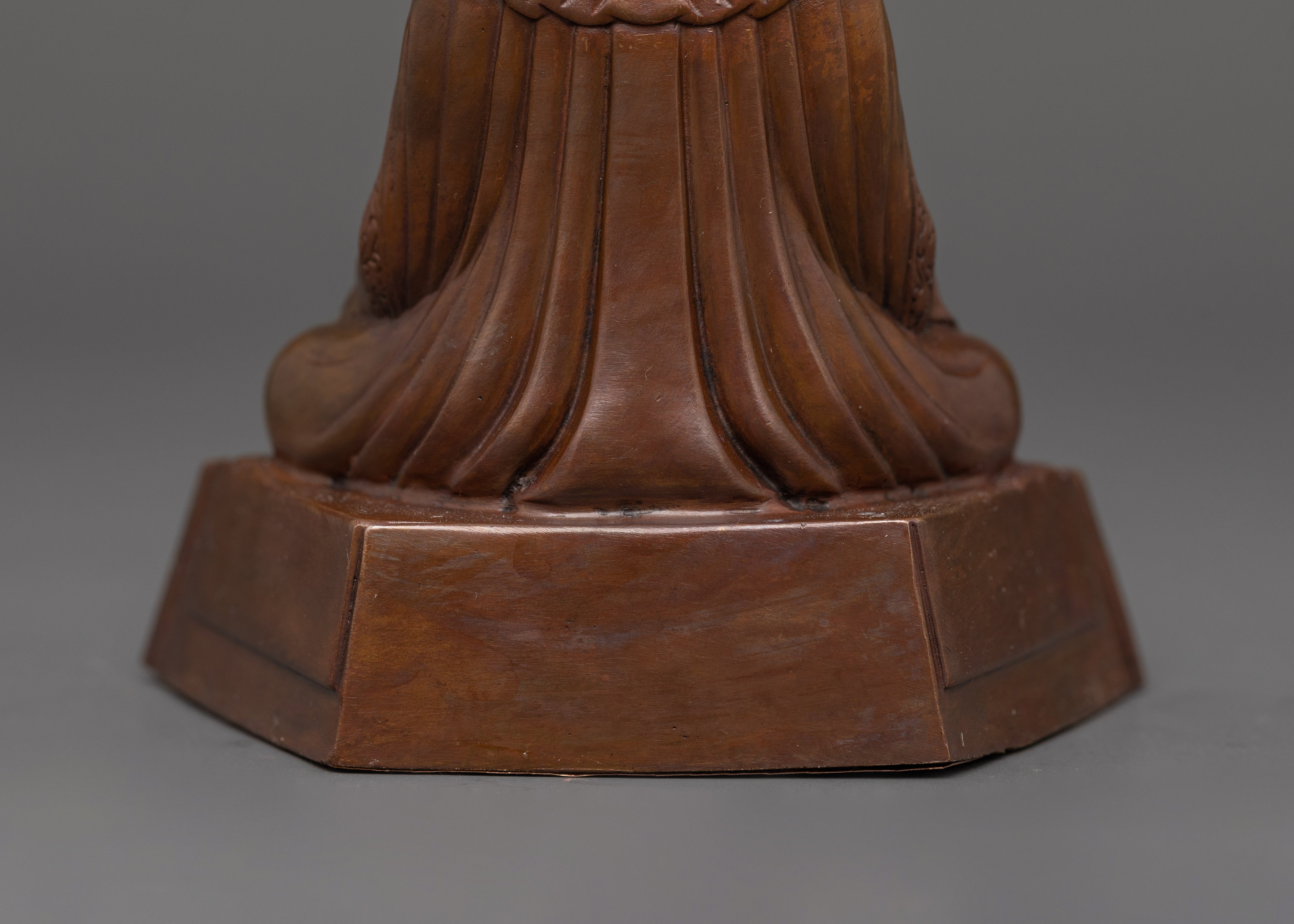 Oxidized Copper Marpha, Milarepa & Gompopa Set | Tibetan Buddhist Masters