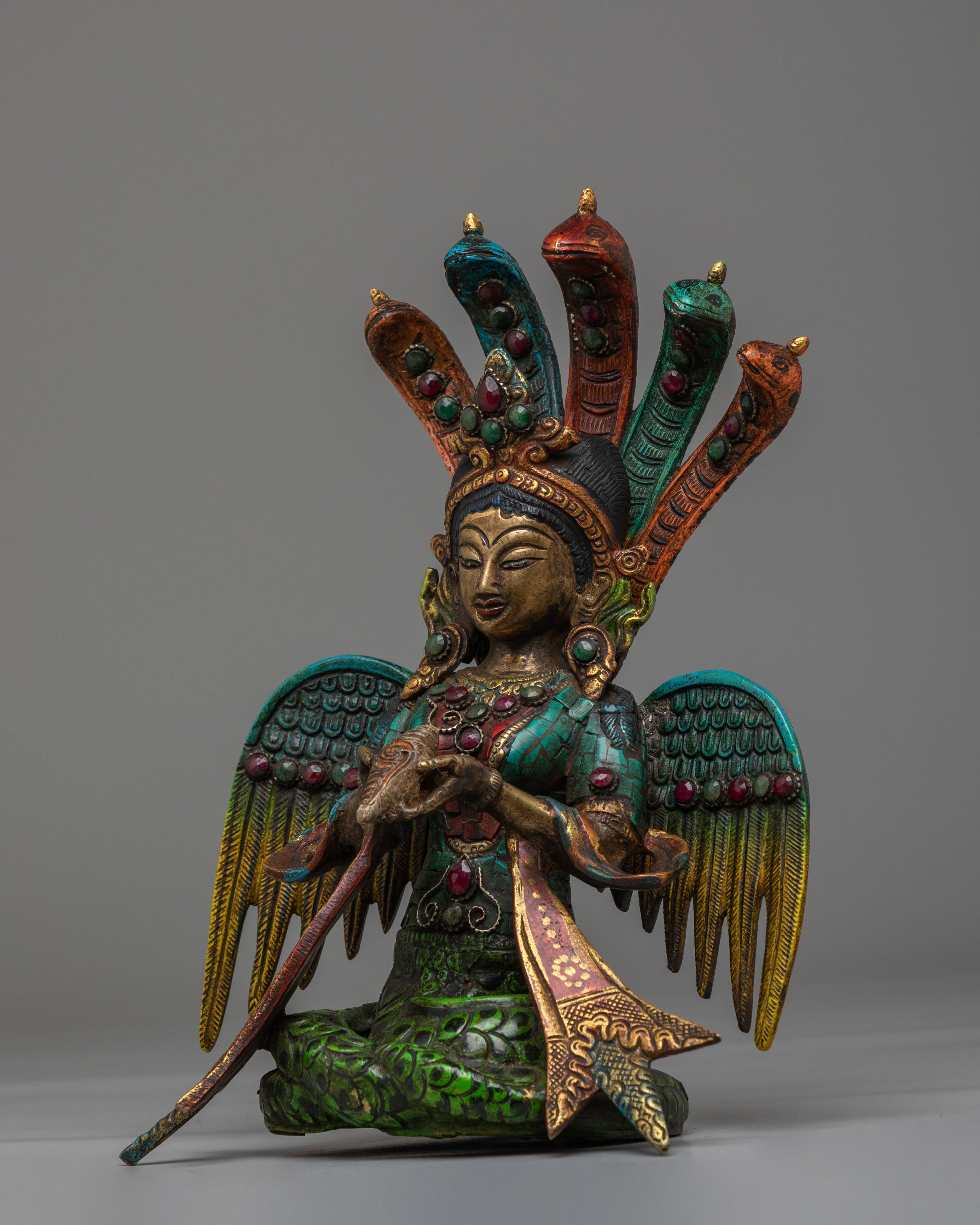 Divine Nagkanya Goddess Statue | Sacred Spiritual Home Decor