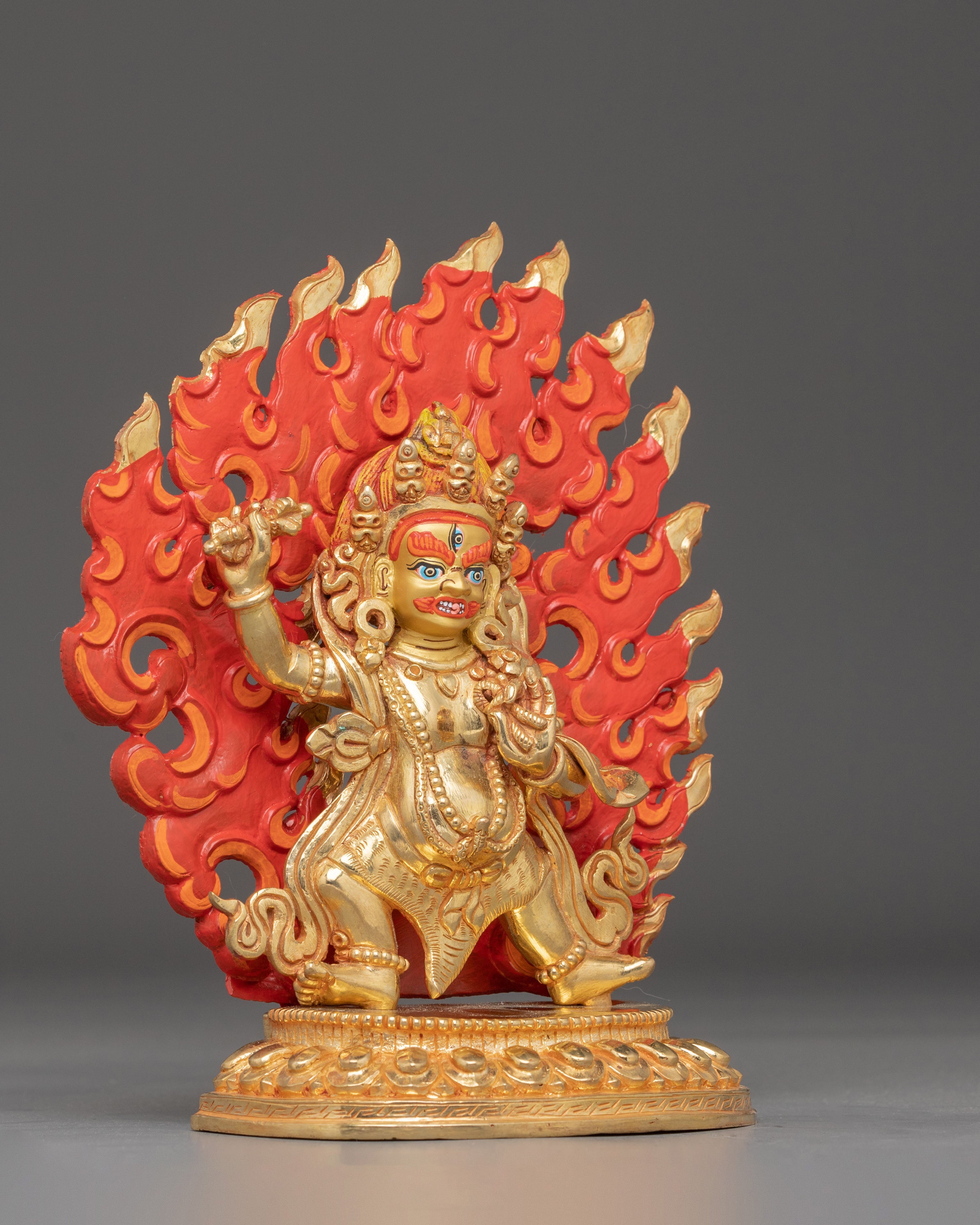 Wrathful Bodhisattva Vajrapani Statue | Powerful Buddha for Protection and Strength