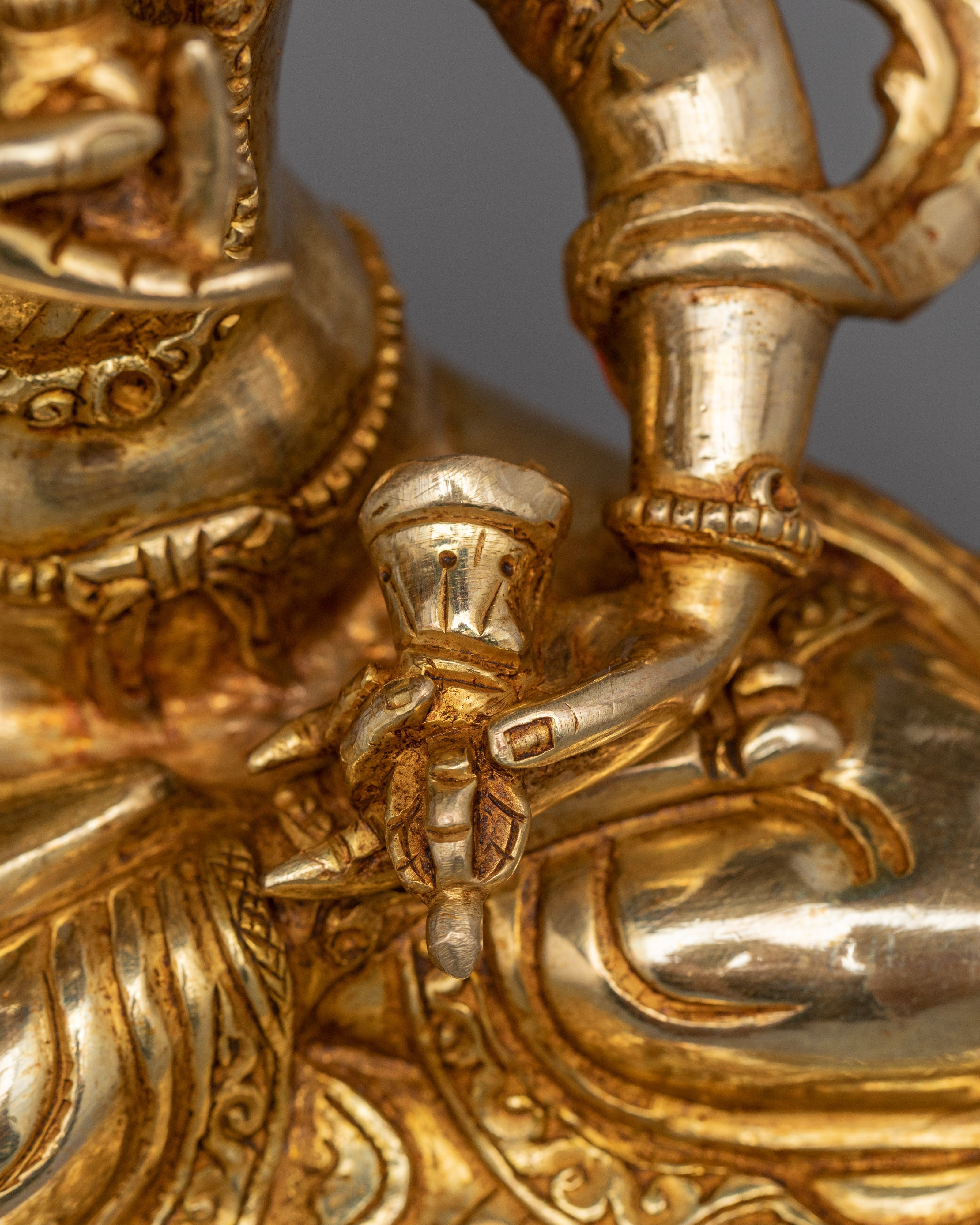 Vajrasattva with Vajra and Bell Statue | Buddha of Purification