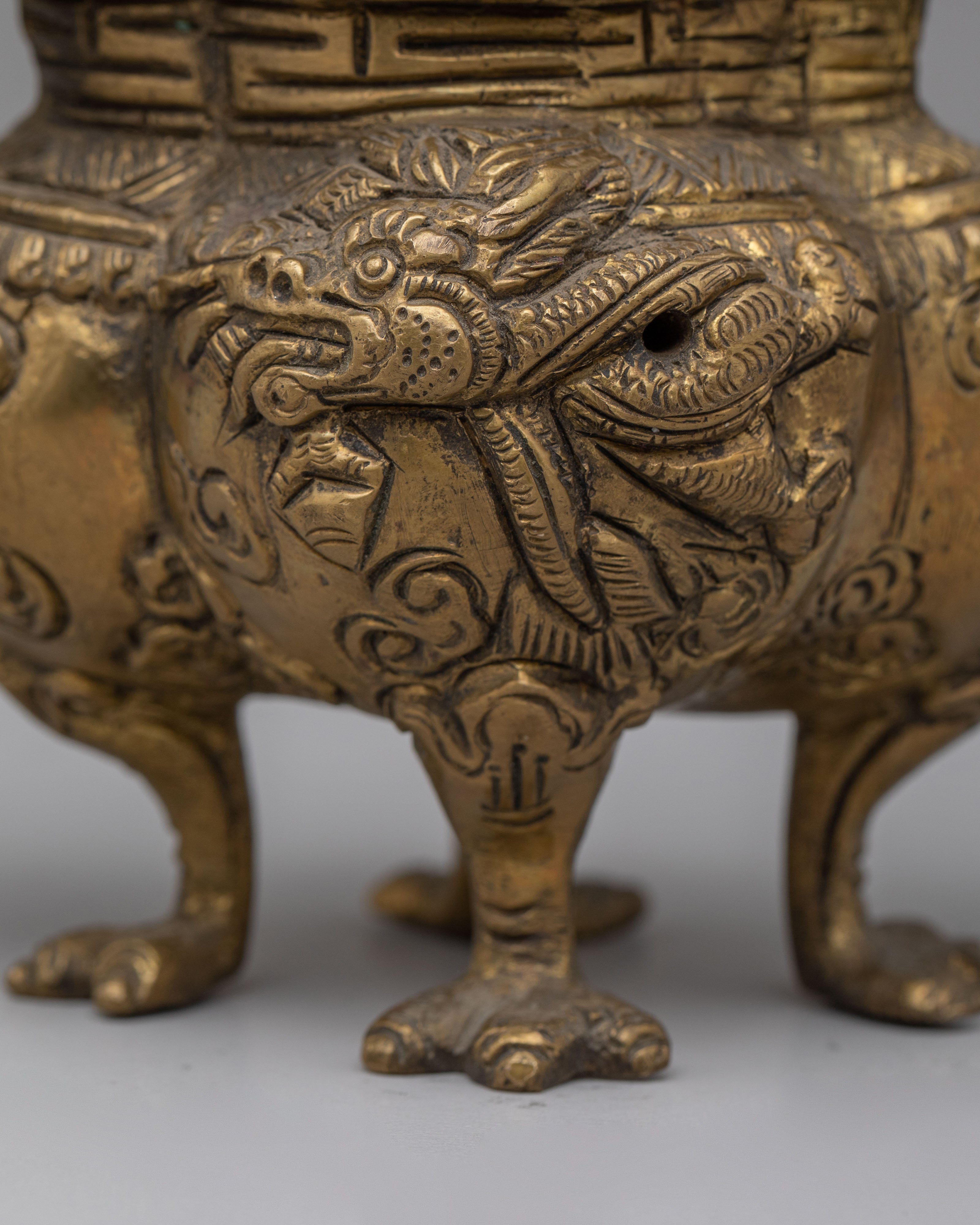 Handcrafted Incense Burner for Ritual | Brass Insence Burner