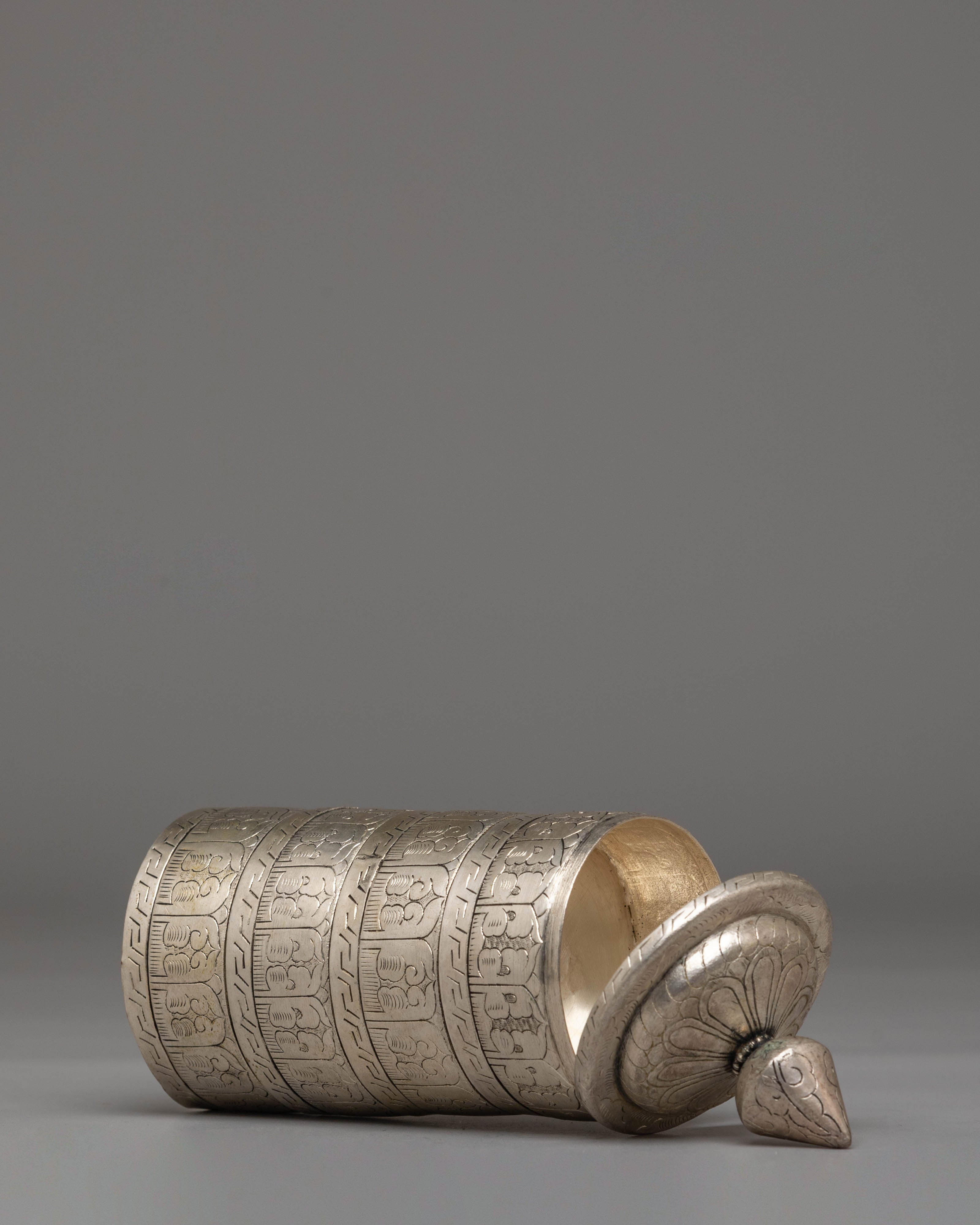 Offering Rice Bowl Decorative Tibetan Rice Offering Pot | Perfect for Rituals and Sacred Decor