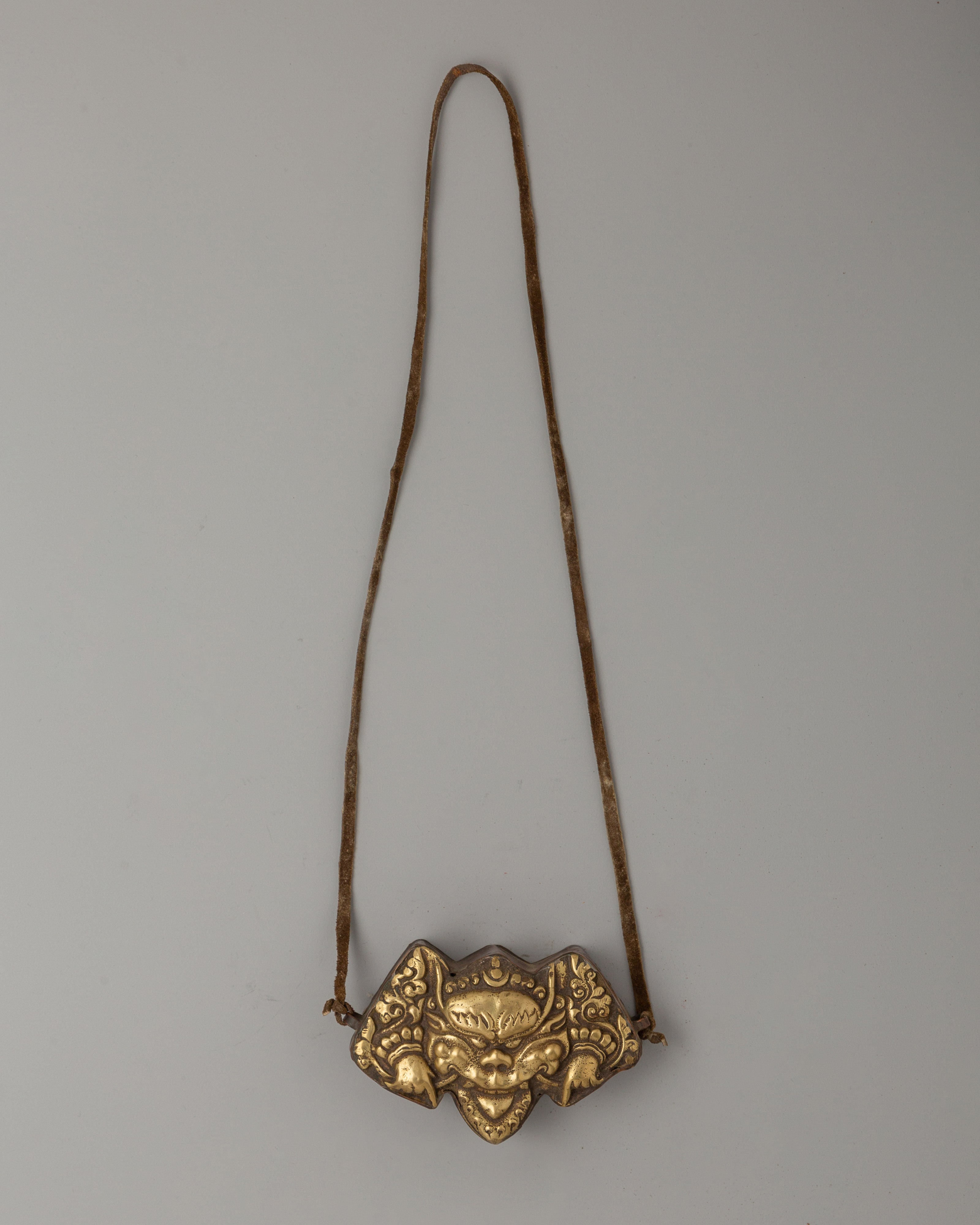 Chhepu Face Ghau Box | A Sacred Vessel for Spiritual Practices