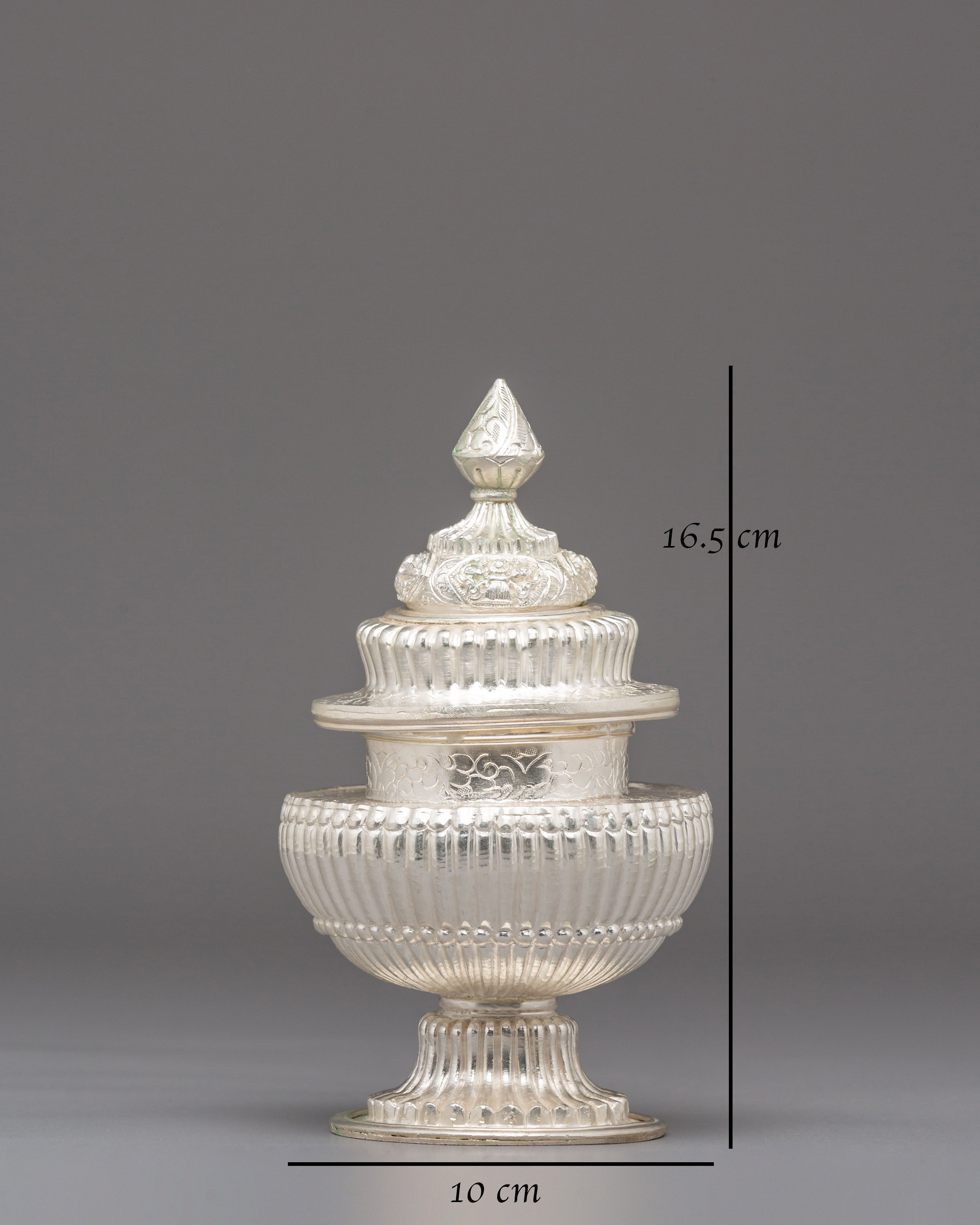 Traditional Copper Rice Pot | Sacred Ritual Offering Vessel