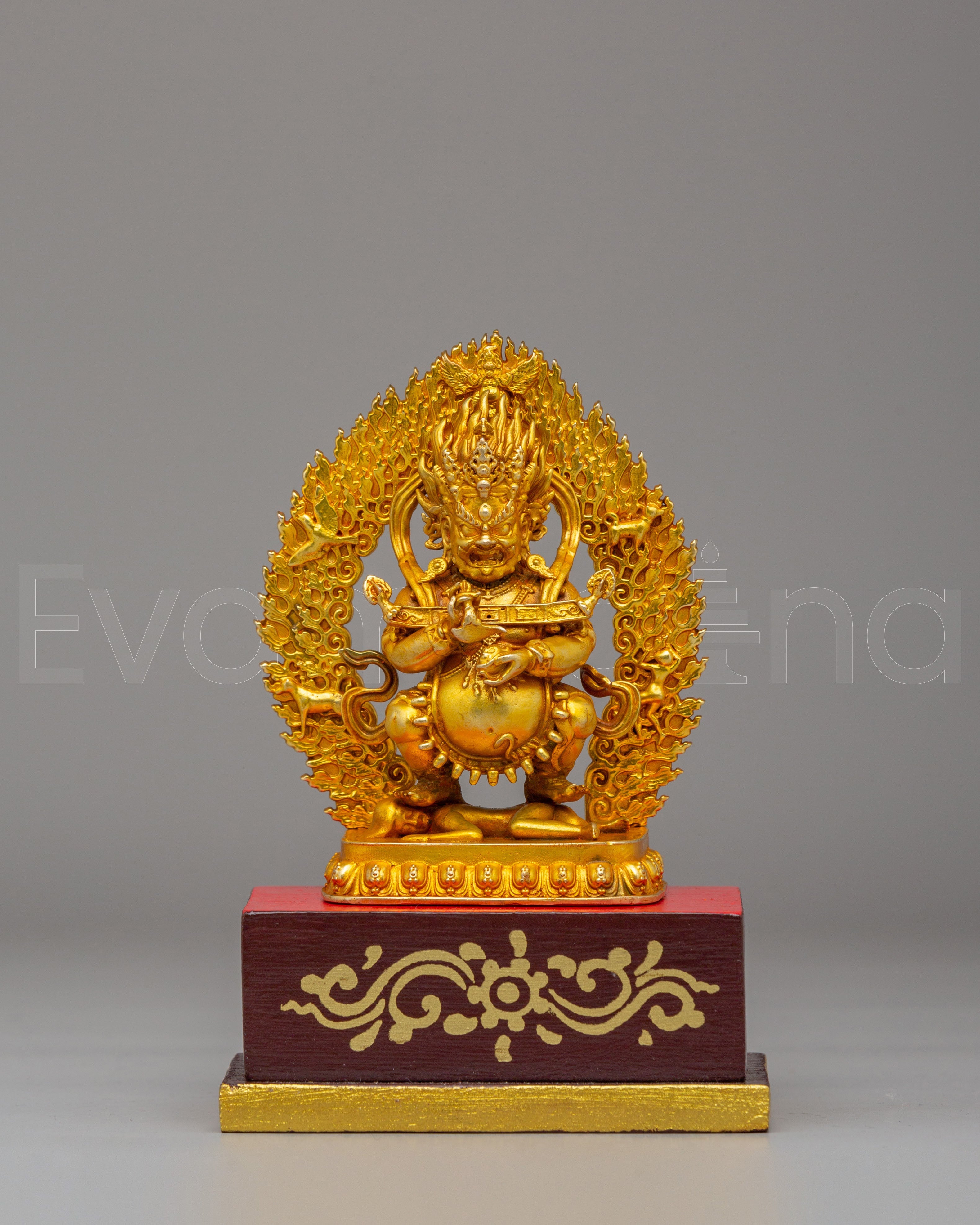 Traditional Shakya Mahakala Statue 