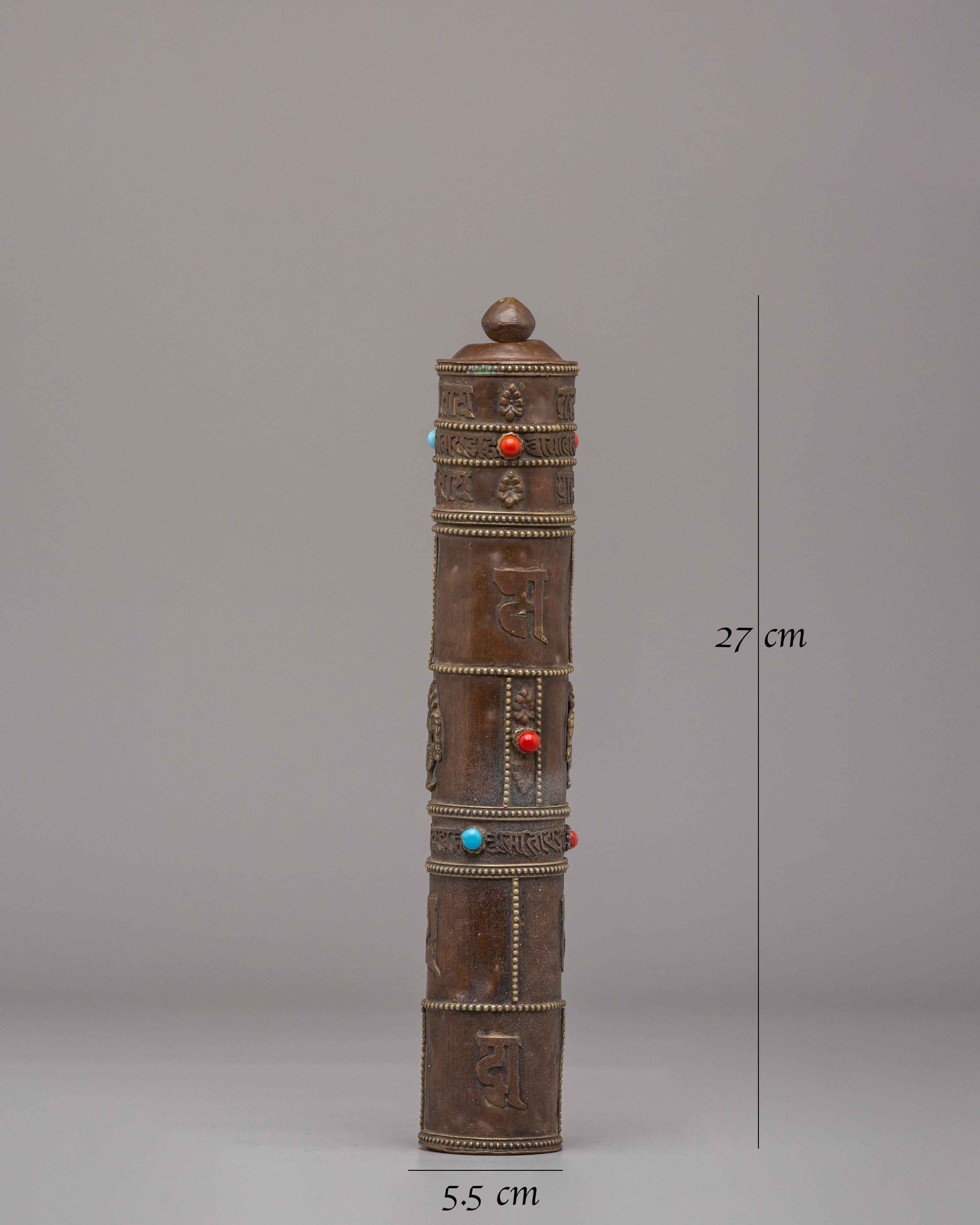Vajrayana Ritual Incense Holder | Tibetan Buddhist Copper Burner