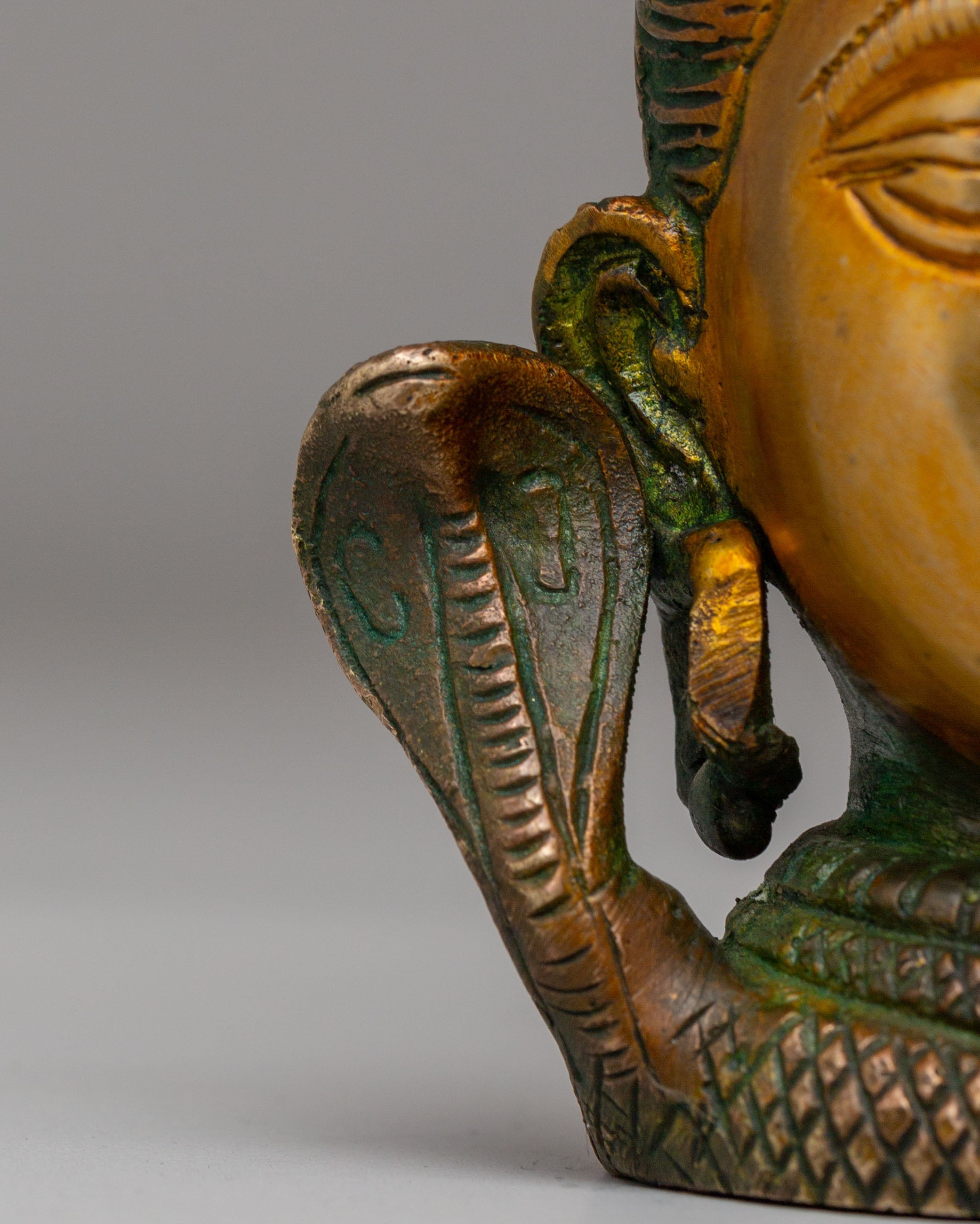 Handmade Shiva Head | Lord Shiva Brass Sculpture