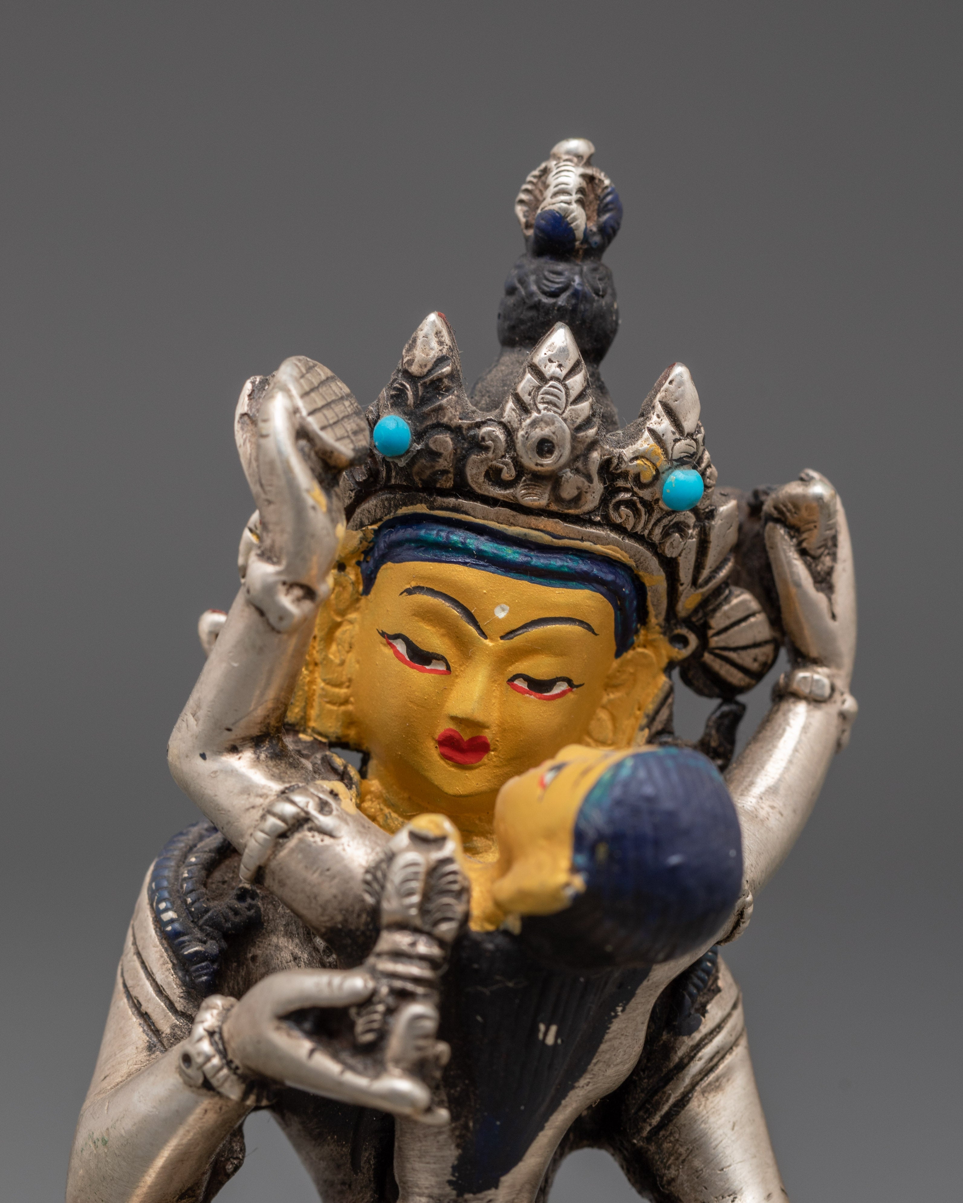 Sacred Vajrasattva with Consort | The Divine Union of Wisdom