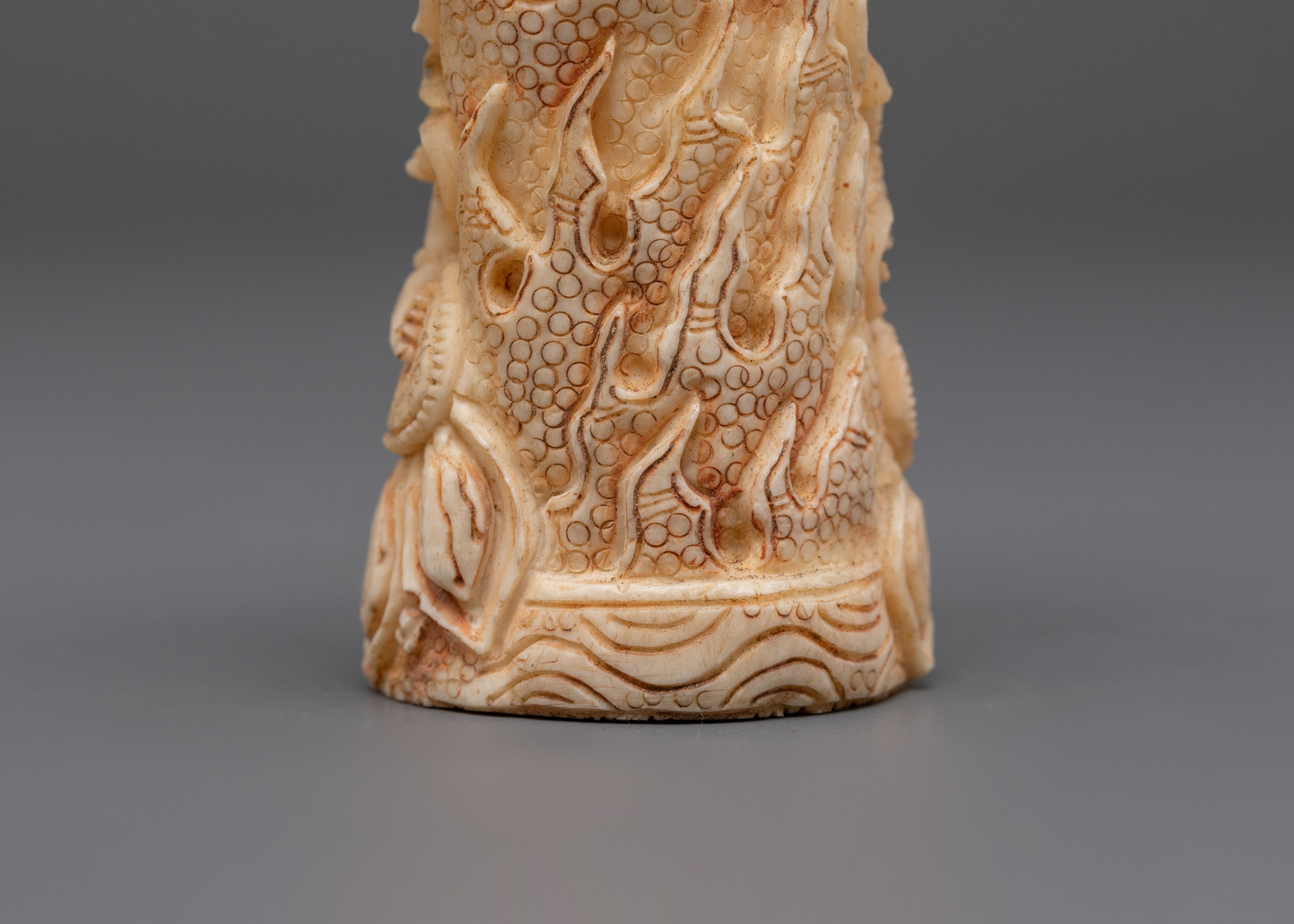 Traditional Handcrafted Stamp | Intricate Cultural Carving for Decor or Ritual Use